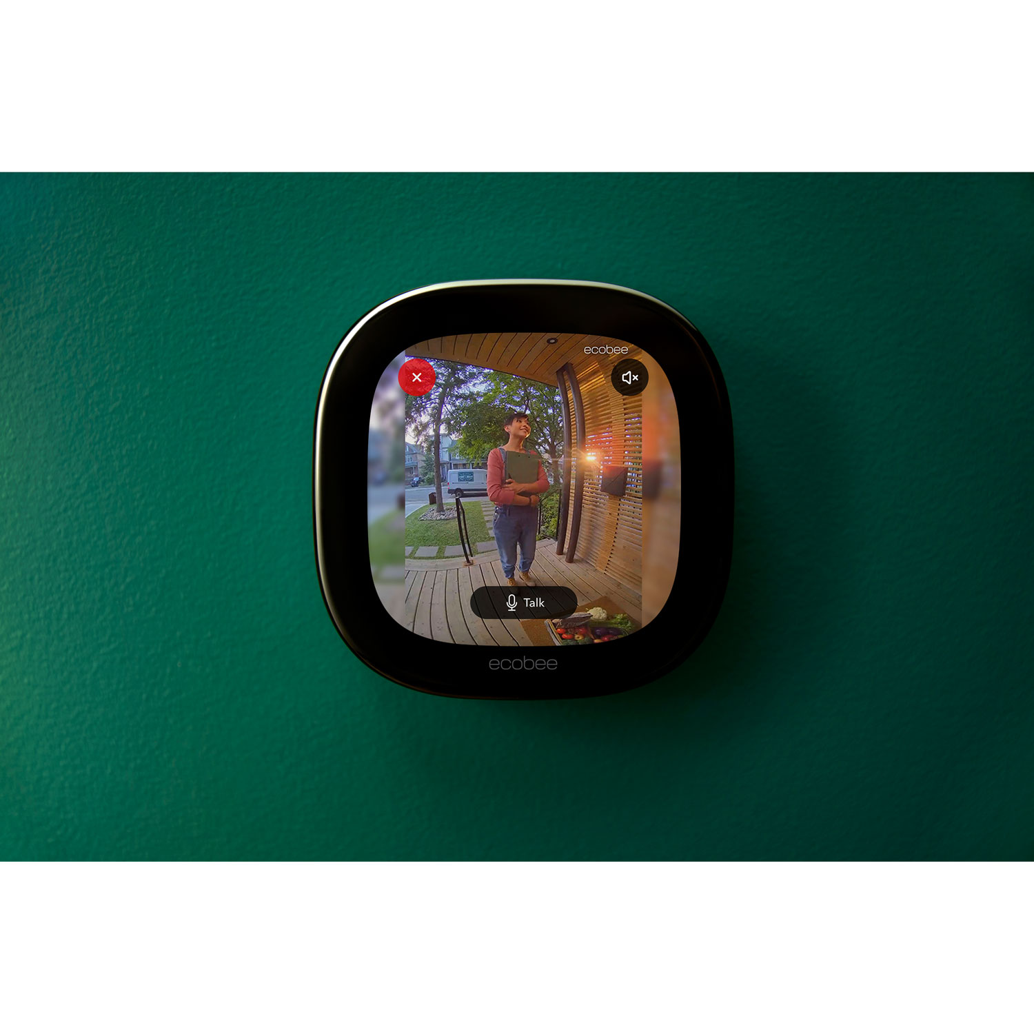 Sonnette vidéo avec caméra intelligente d'ecobee
