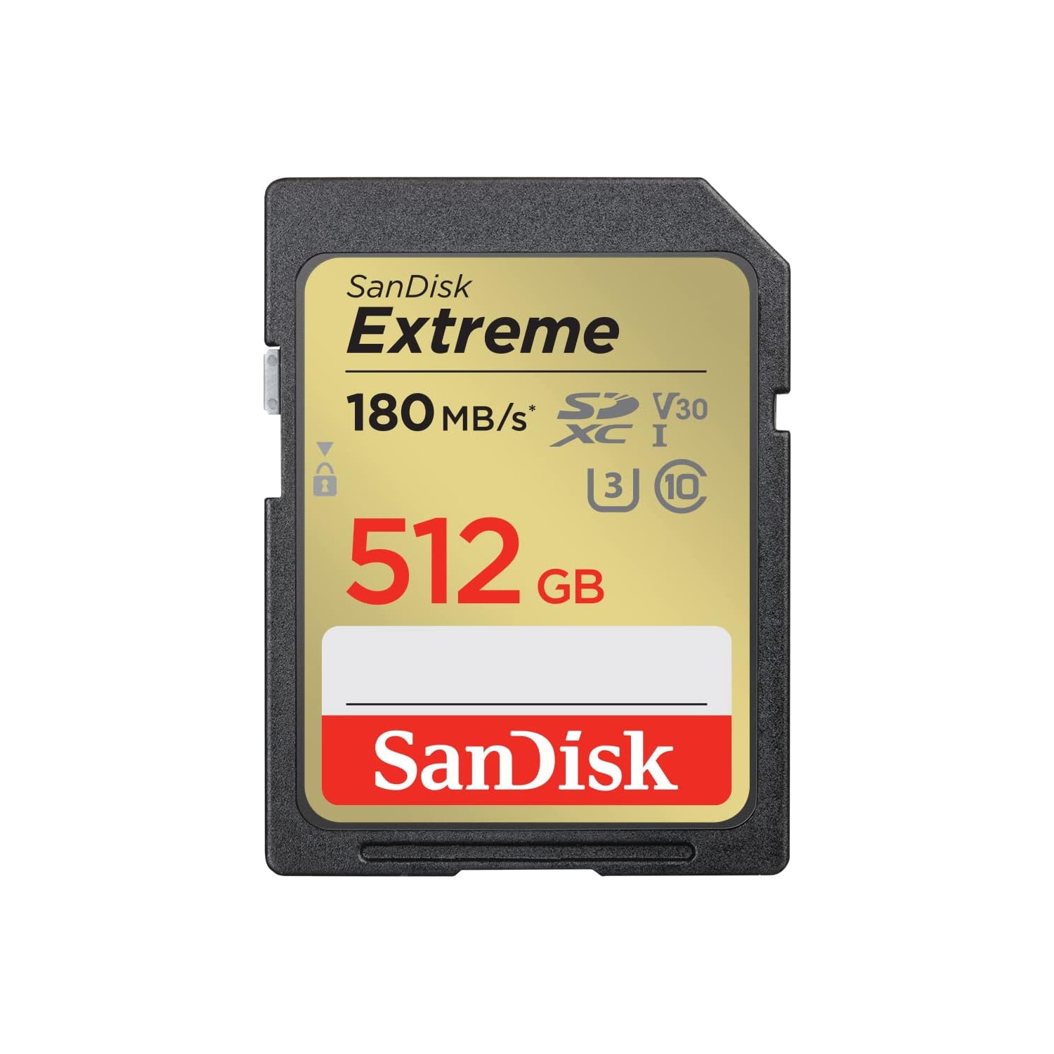 SanDisk 512GB Extreme SDXC Memory Card -