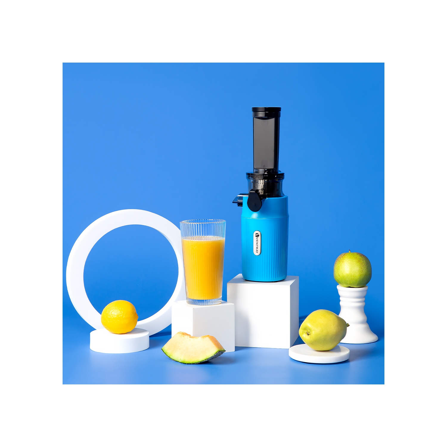 Centrifugeuse Ginnie de Ventray Essential, compact et lent, riche en nutriments, meilleur cadeau pour la famille