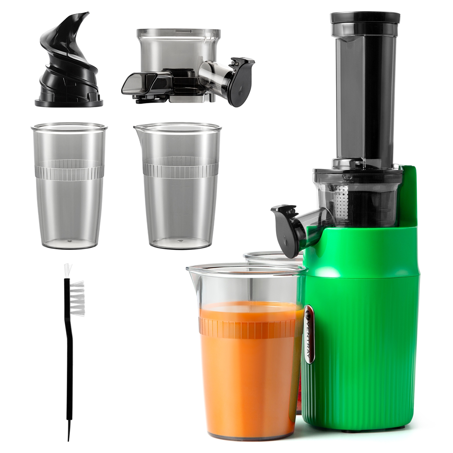 Centrifugeuse Ginnie de Ventray Essential, compact et lent, riche en nutriments, meilleur cadeau pour la famille