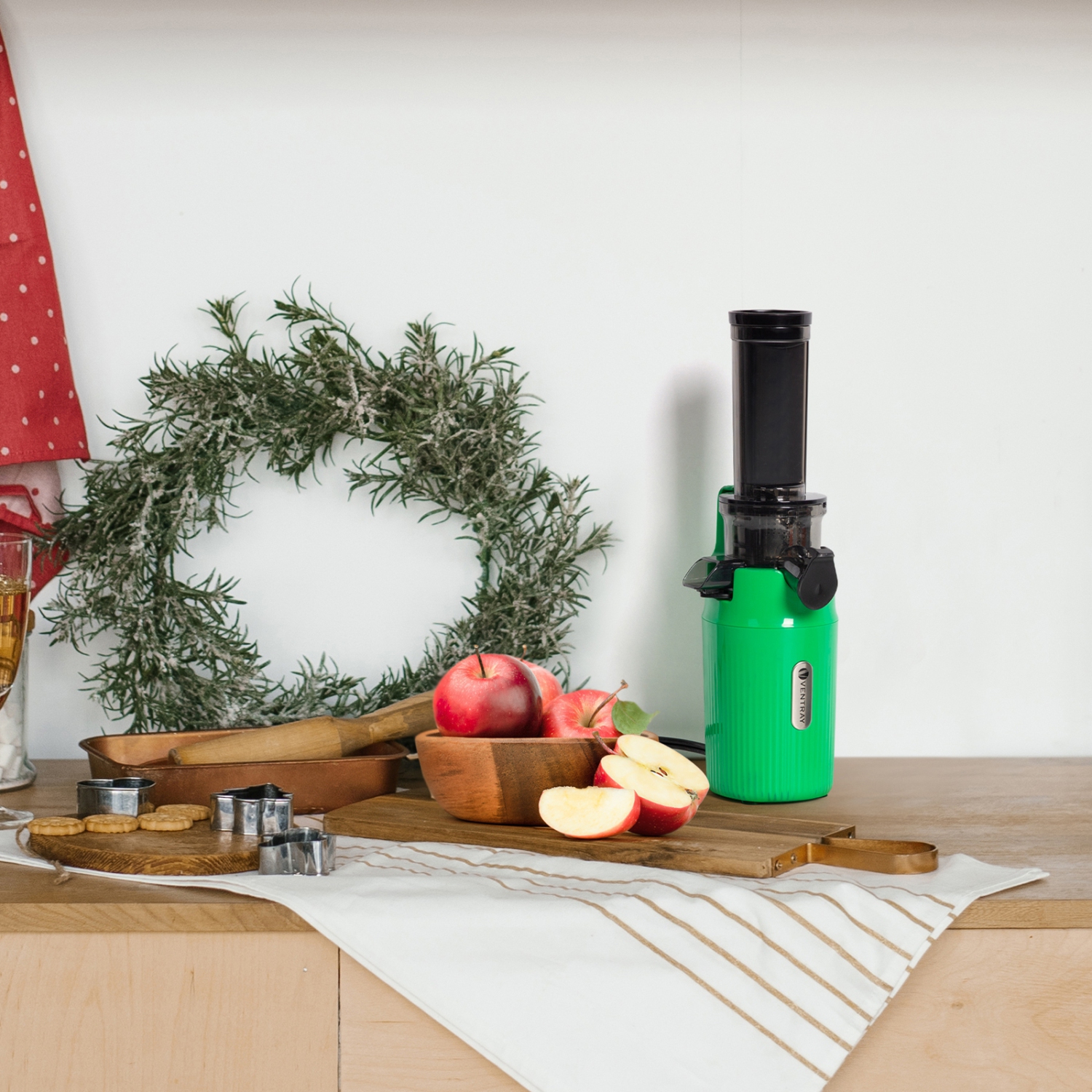 Centrifugeuse Ginnie de Ventray Essential, compact et lent, riche en nutriments, meilleur cadeau pour la famille