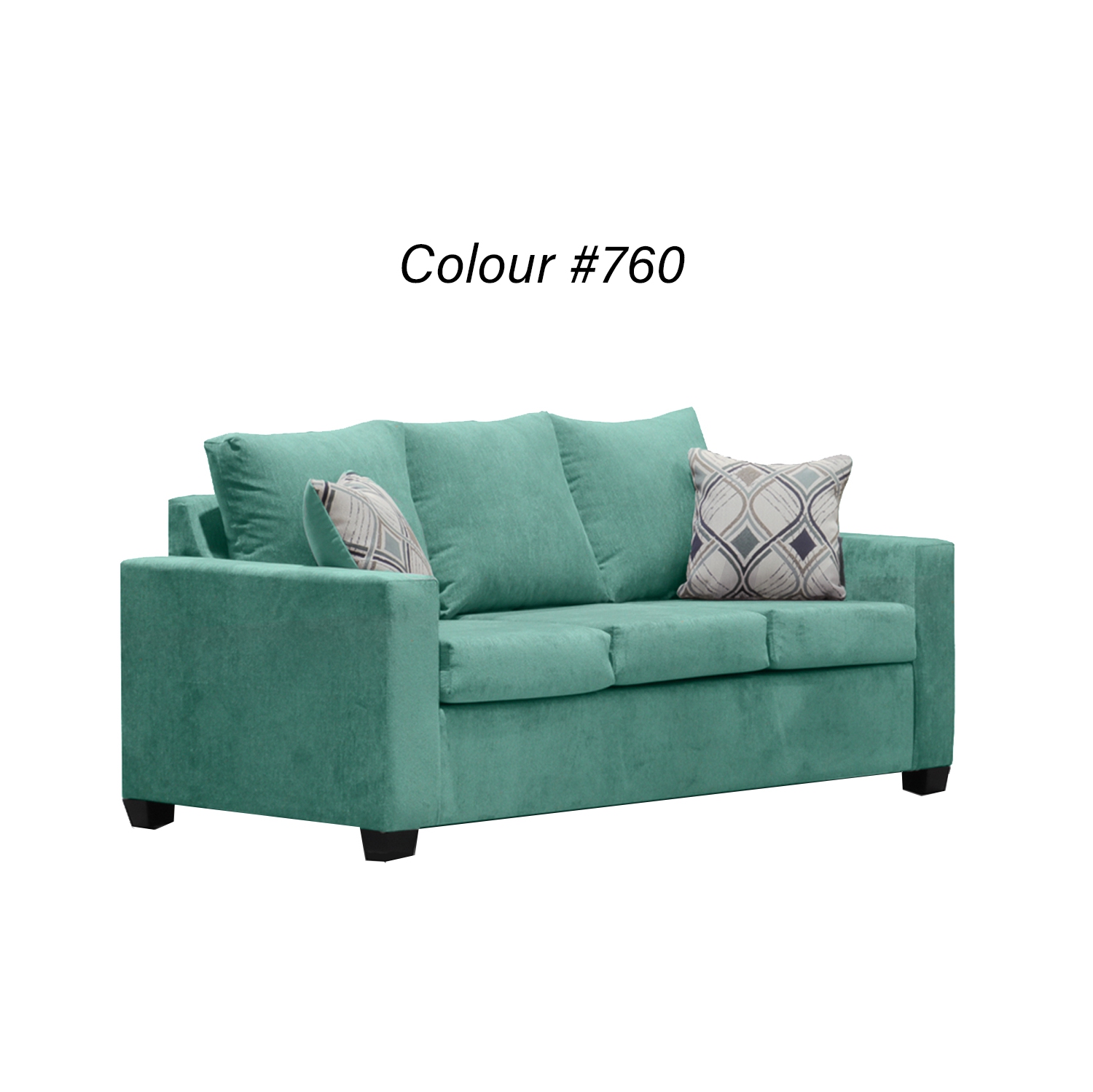 Infinite Imports – Promo Sofa 3 Seater - Choose From Many Colours - Made In Canada