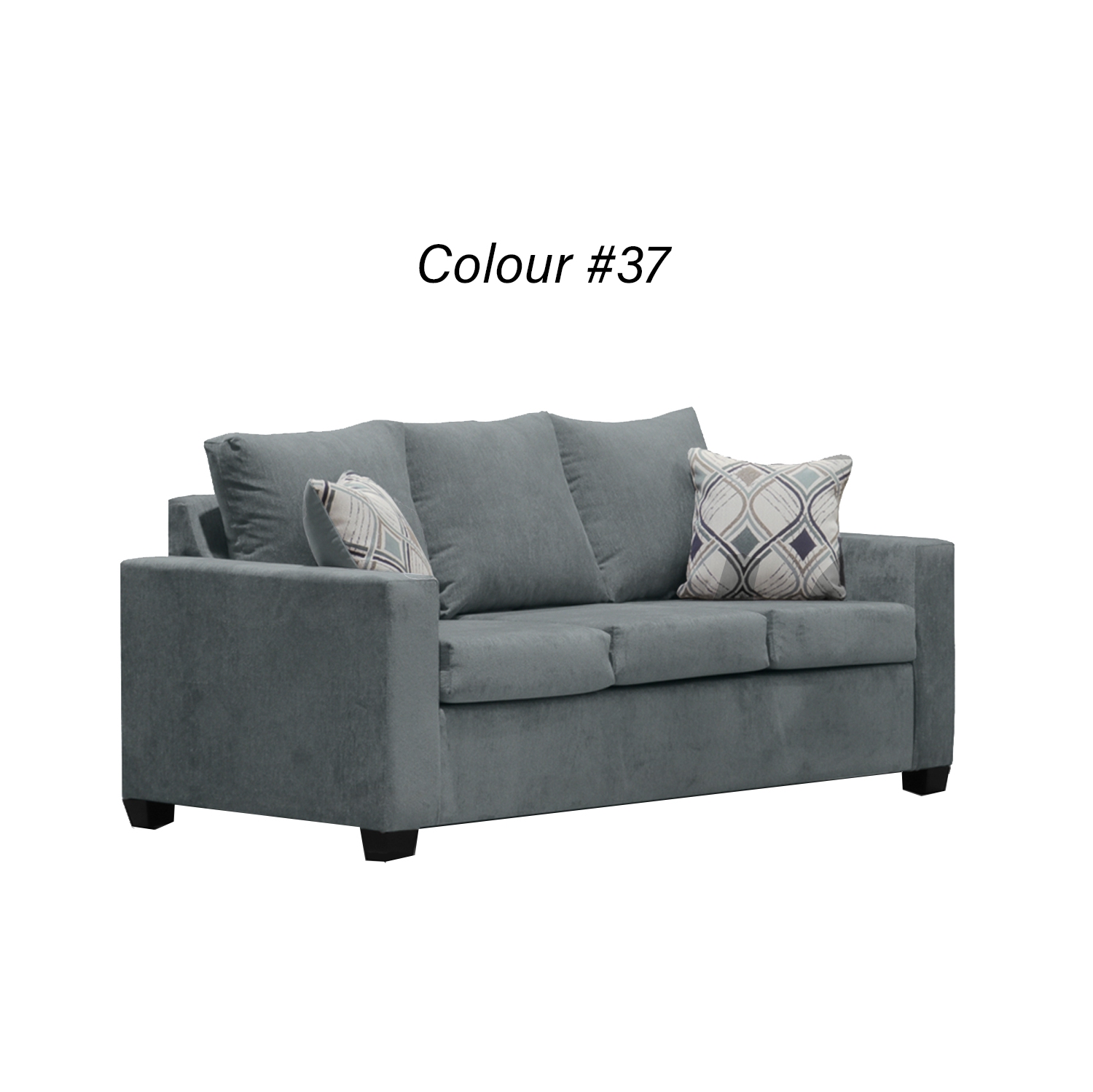 Infinite Imports – Promo Sofa 3 Seater - Choose From Many Colours - Made In Canada