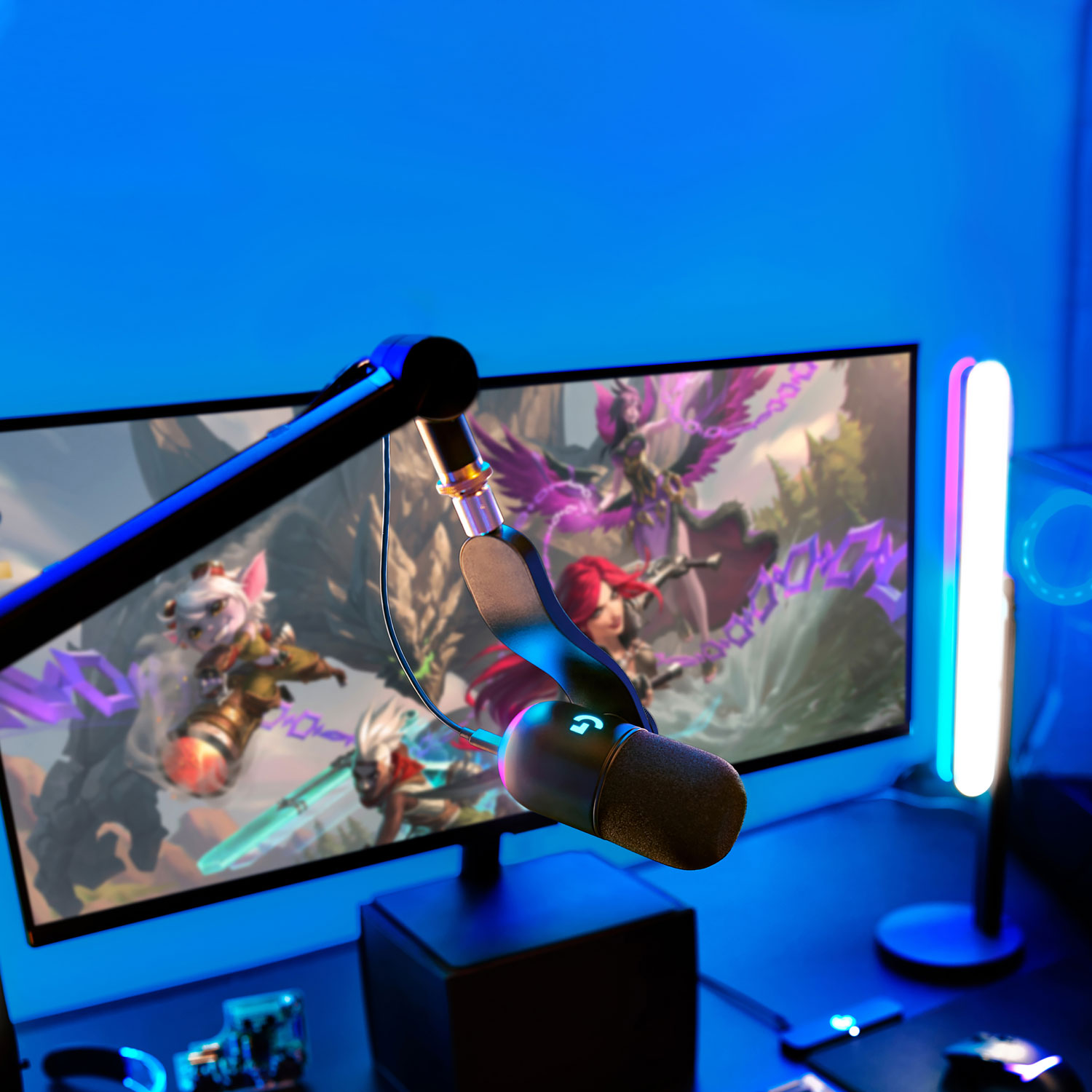 Logitech G Compass Premium Microphone Boom Arm - Black