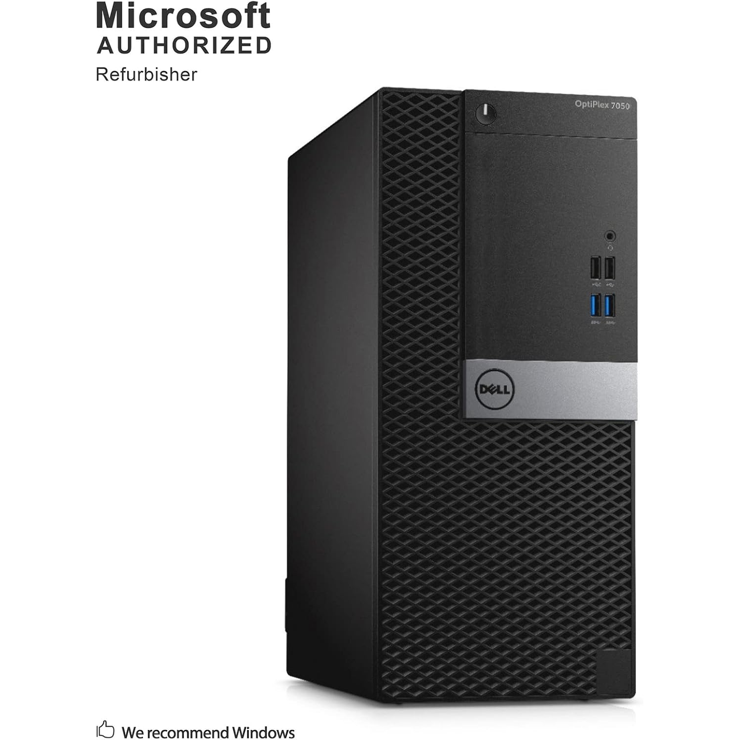 Refurbished Dell OptiPlex 7050, SFF Intel HD Graphics 630,i7-6700, 16GB, 256GB, PCIe, 2 Years Warranty, 100614-20711
