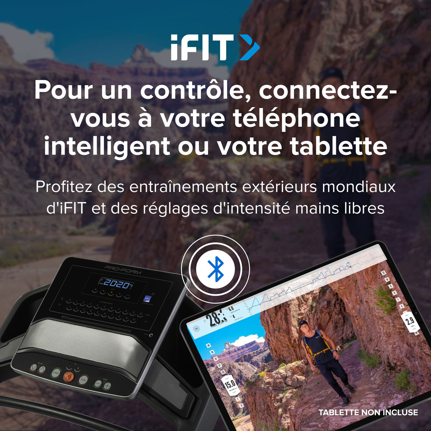 Tapis roulant repliable Carbon TL de ProForm avec écran de 5 po