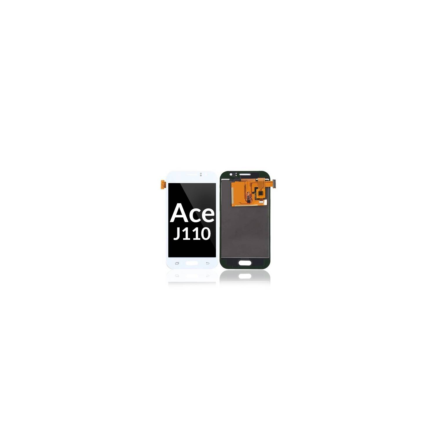 Replacement LCD Assembly Without Frame Compatible With Samsung Galaxy J1 Ace (J110 / 2016) (White)