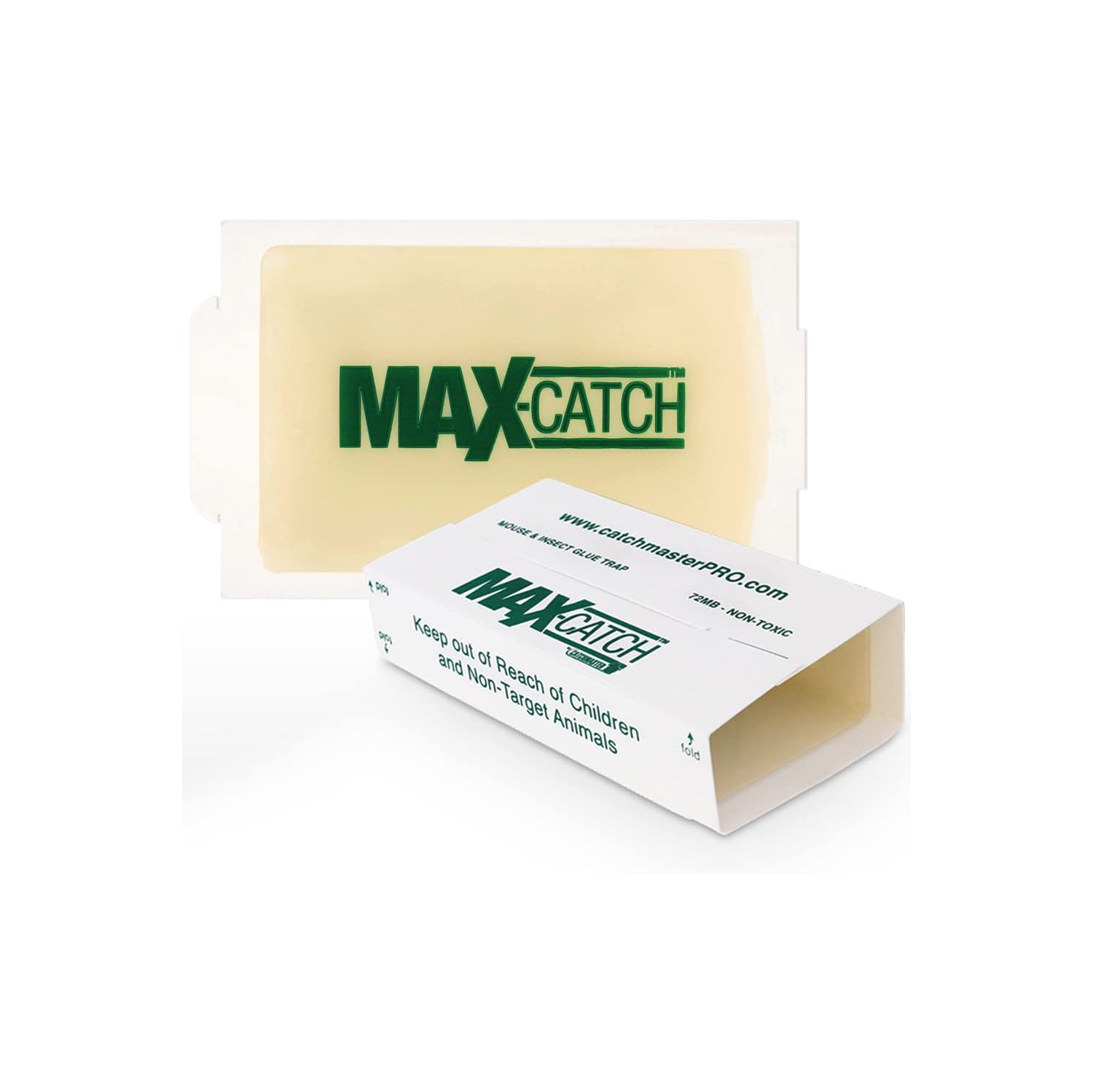 Piège à colle Pest par Catchmaster - 36 planches pré-baées, prêtes à être utilisées à l'intérieur. Souris de rongeurs rat Insect Sticky Adhesive