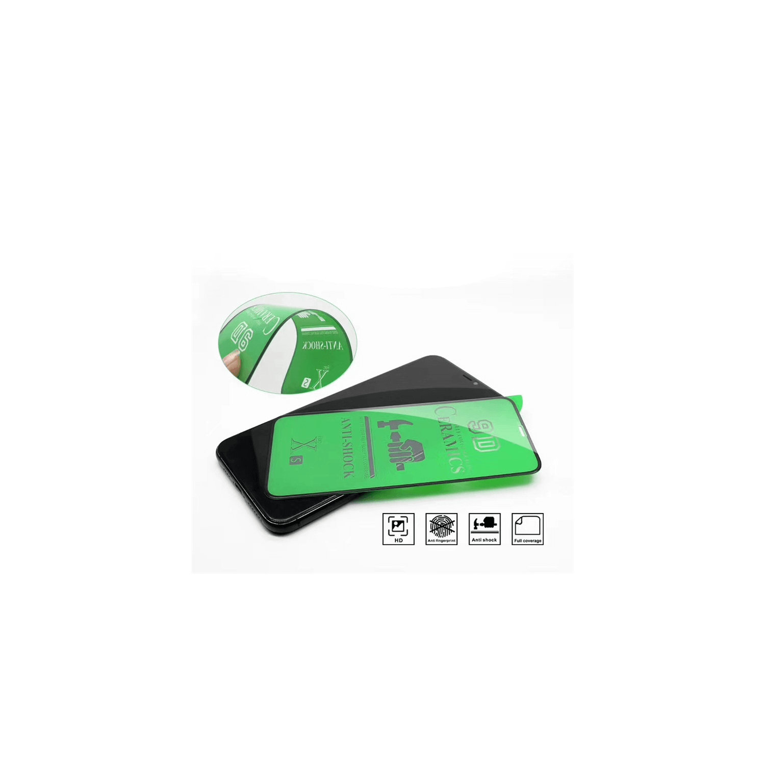 SuperShield Ceramic Tempered Glass Screen Protector Samsung Galaxy S22 Plus Glass Flim Guard