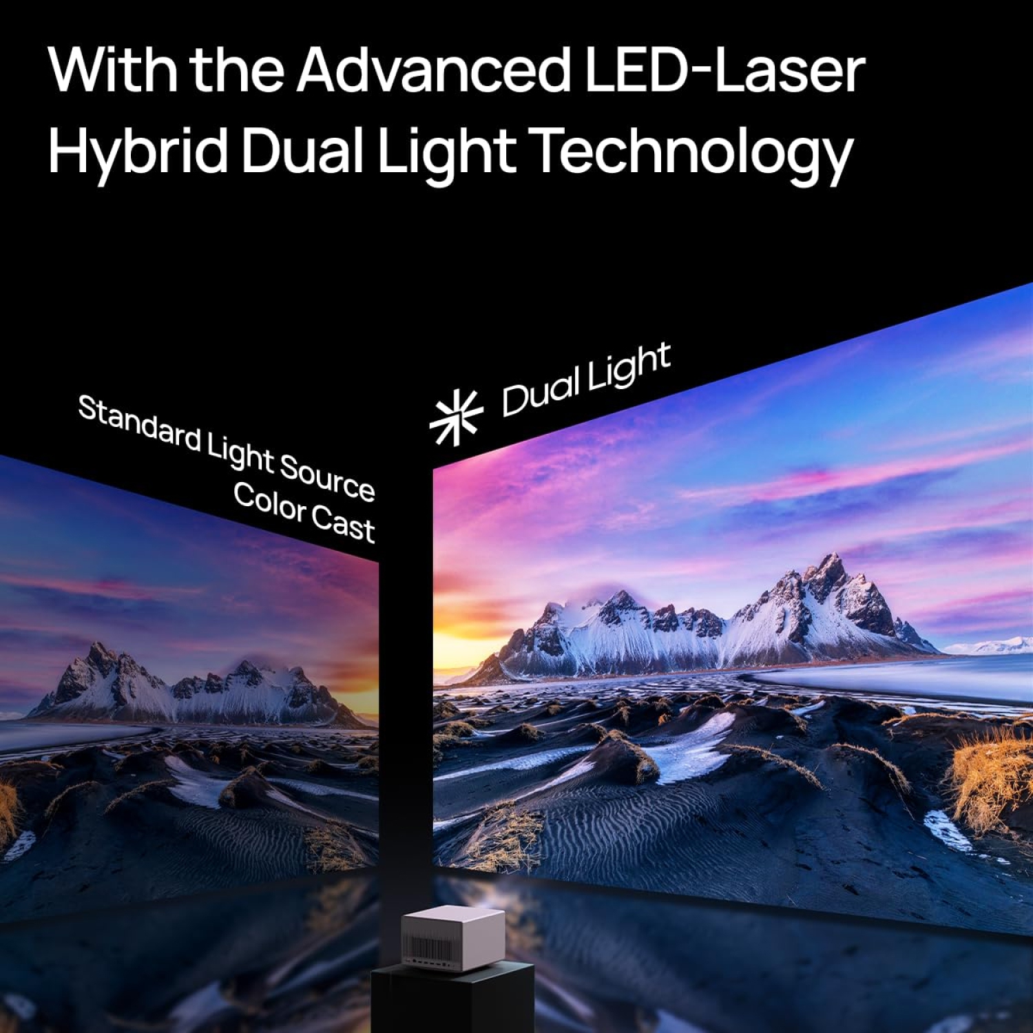 XGIMI HORIZON Ultra Native 4K UHD Home Theatre laser Projector, Movies, Gaming, SmartPhone, w/Speaker, Projection Television, Bluetooth/Wifi, Auto