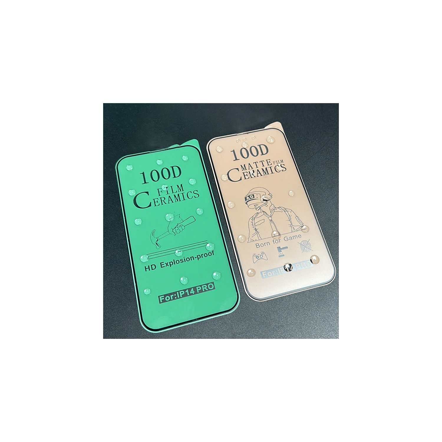 Protecteur d'écran en céramique Elite Privacy 360 de SuperShield pour iPhone 14 Pro Max - Paquet de 2