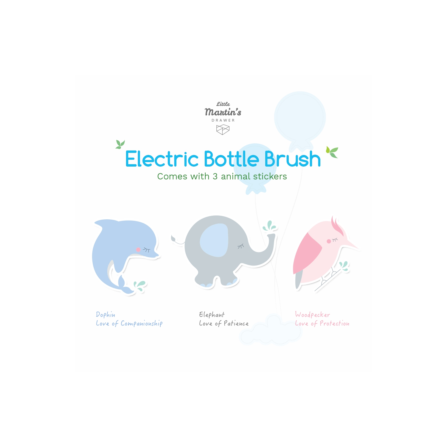 Little Martin's Electric Bottle Brush