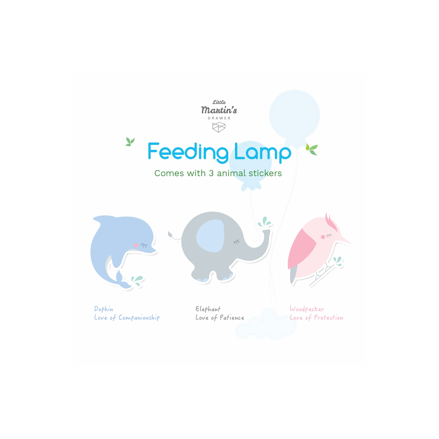 Veilleuse de Little Martin pour l'allaitement au sein