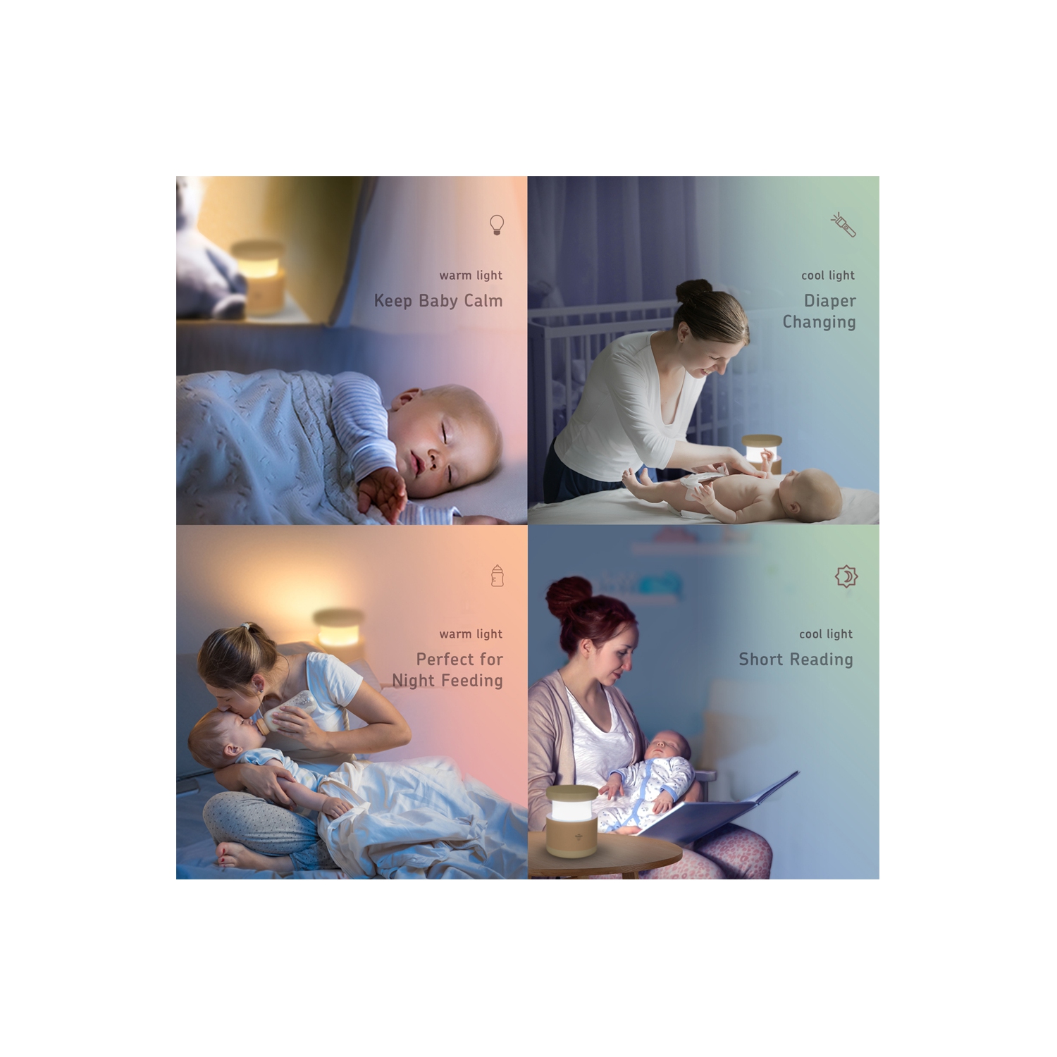 Veilleuse de Little Martin pour bébé qui allaite