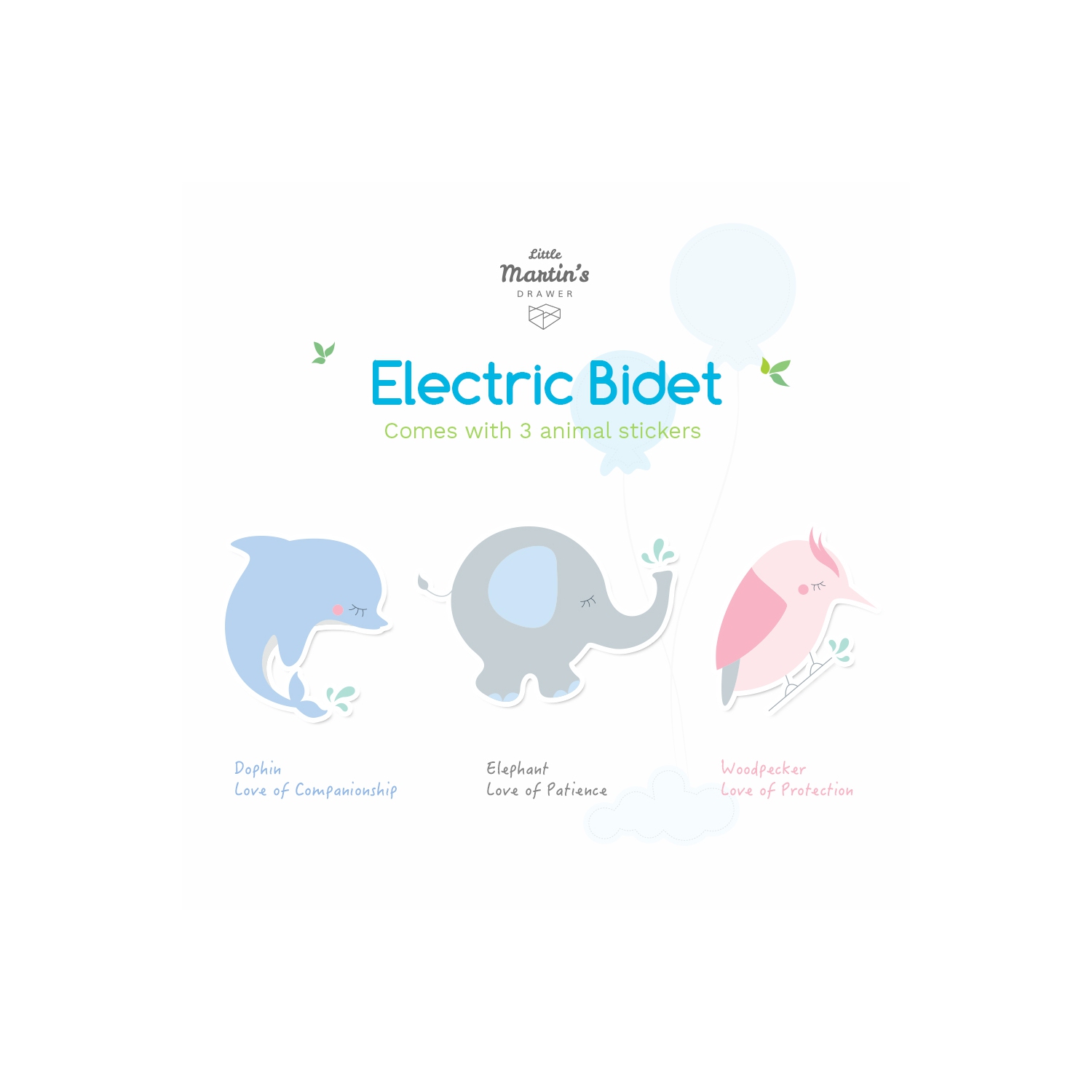 Le bidet de voyage électrique portatif de Little Martin