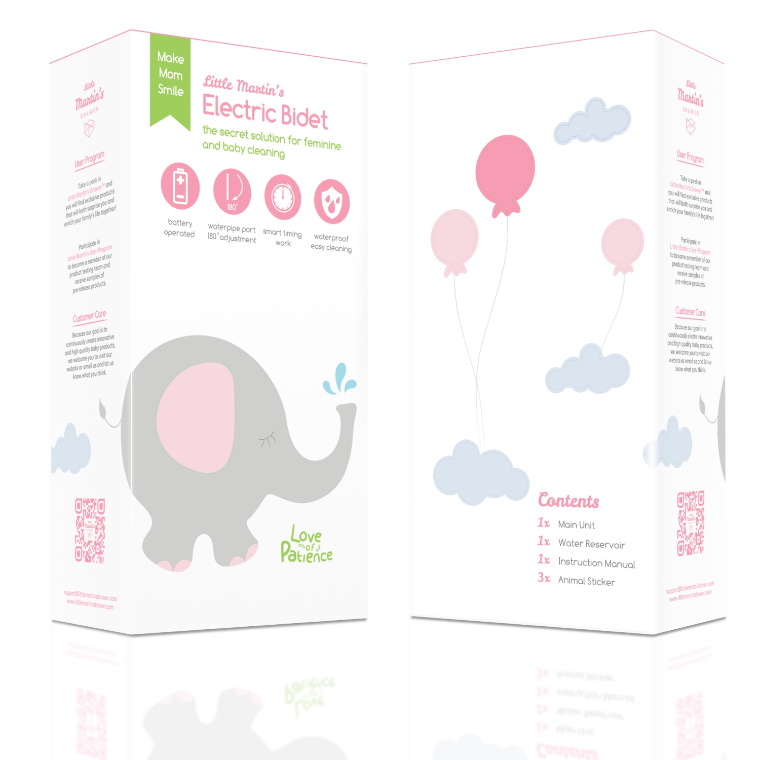 Little Martin's Portable Electric Travel Bidet