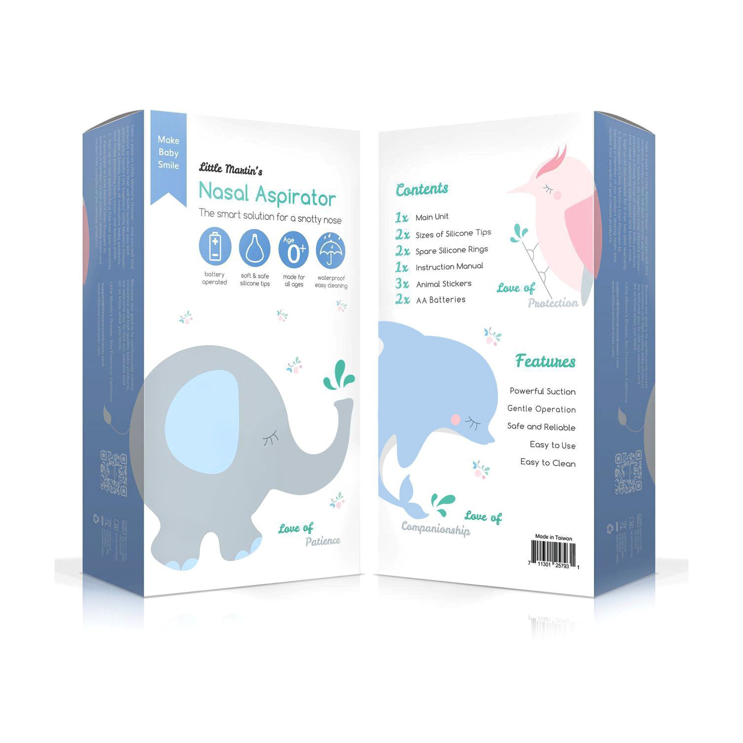 Aspirateur nasal électrique de Little Martin's Baby