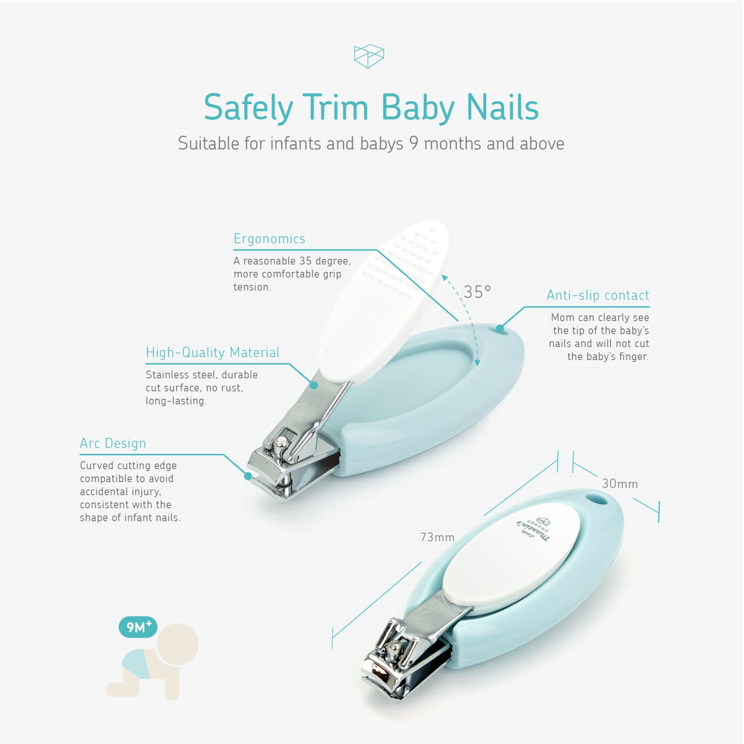 Trousse de soins des ongles Little Martin