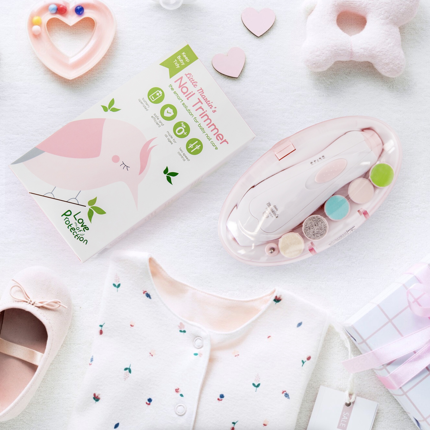 Coupe-ongles électrique avec lumière Little Martin's Baby