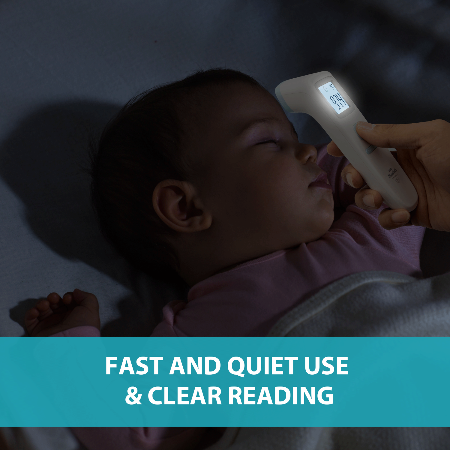 Thermomètre frontal infrarouge sans contact avec tiroir de Little Martin