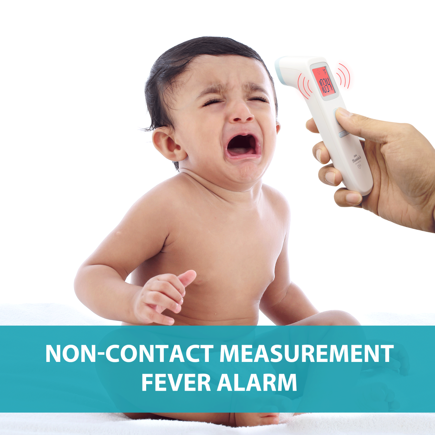 Thermomètre frontal infrarouge sans contact avec tiroir de Little Martin