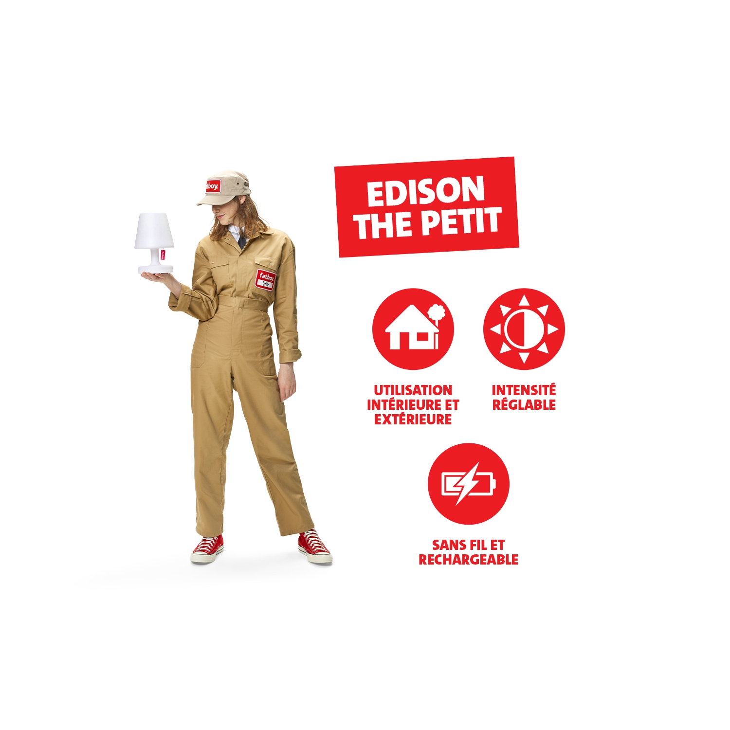 Fatboy Edison The Petit 2.0 Portable LED Table Lamp