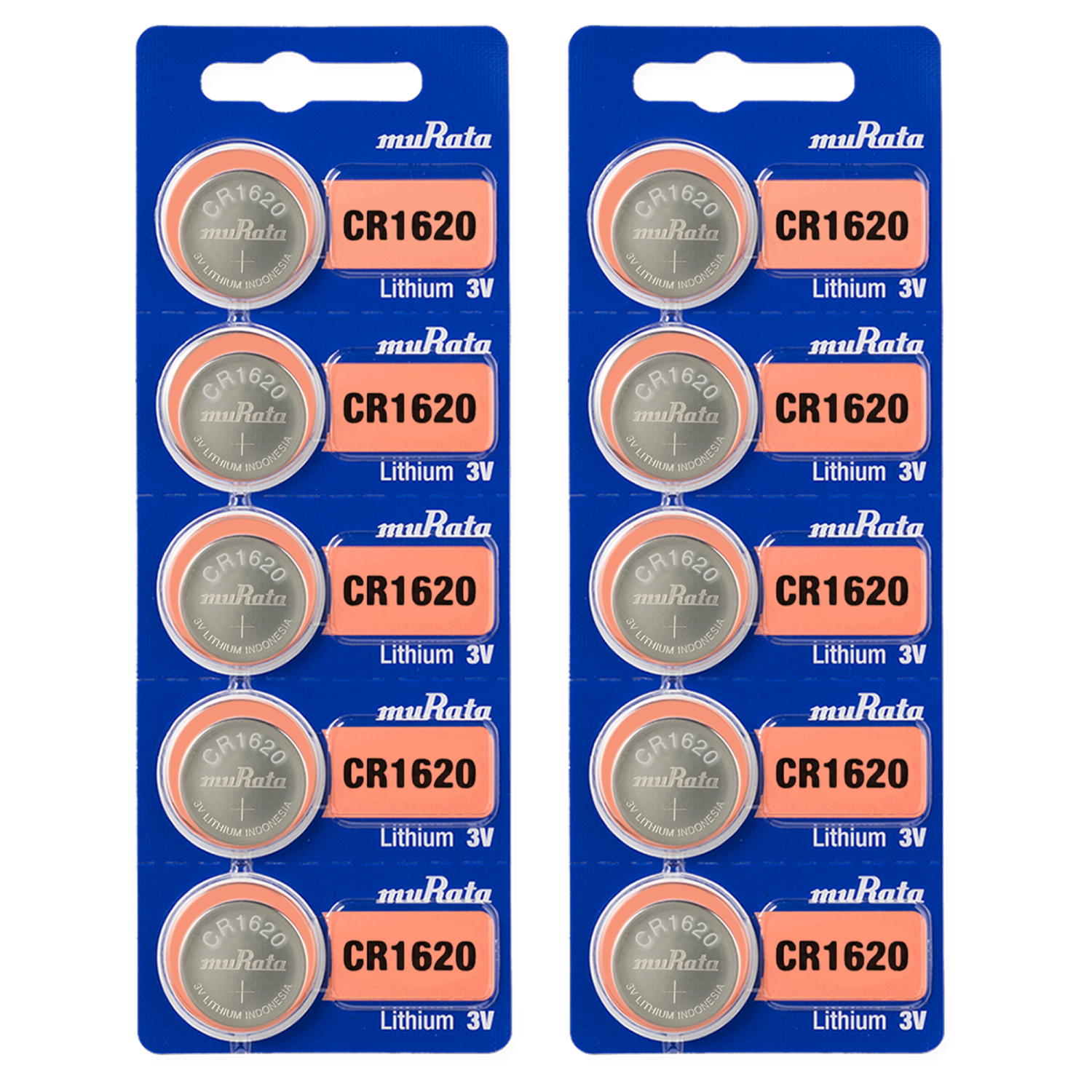 Pile bouton au lithium Murata CR1620 3&nbsp;V - remplace Sony CR1620