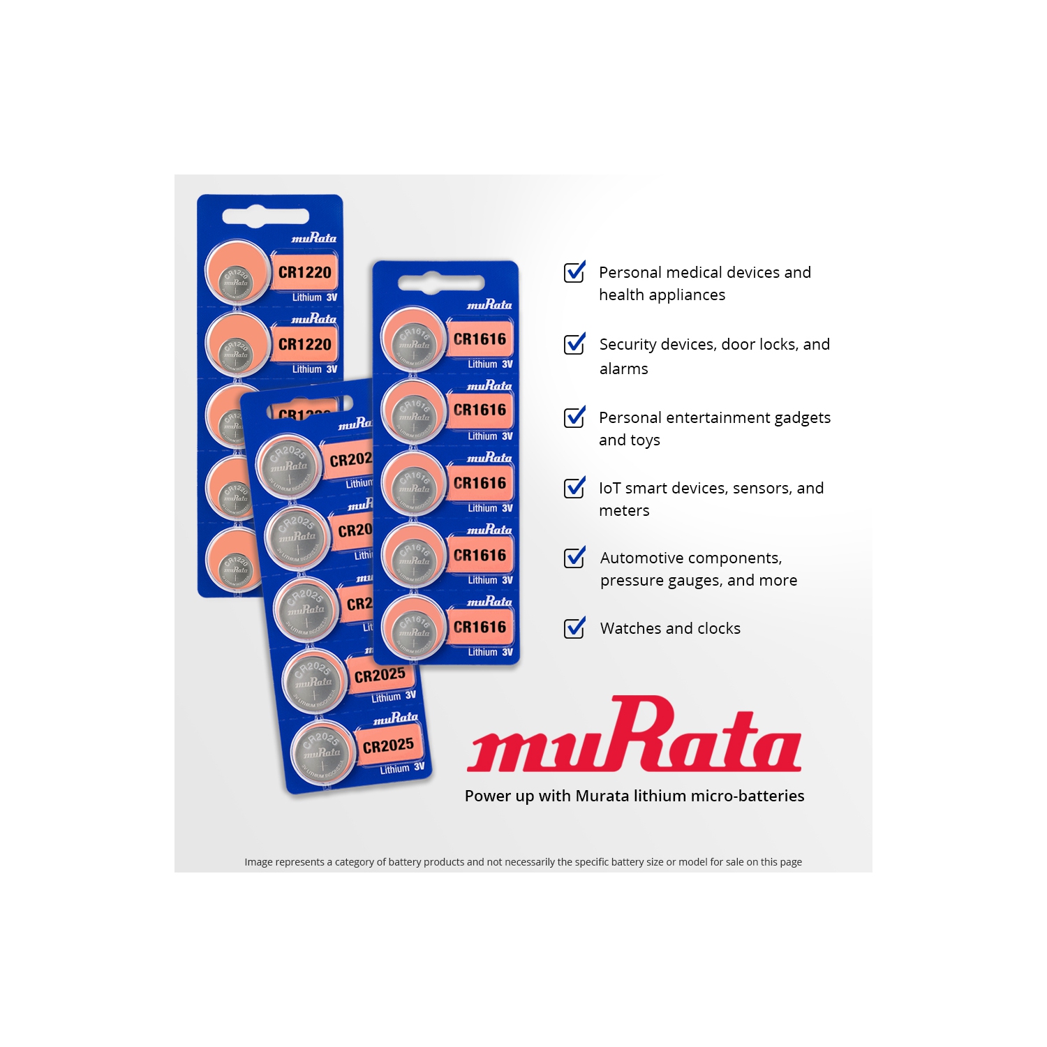 Pile bouton au lithium Murata CR1620 3&nbsp;V - remplace Sony CR1620