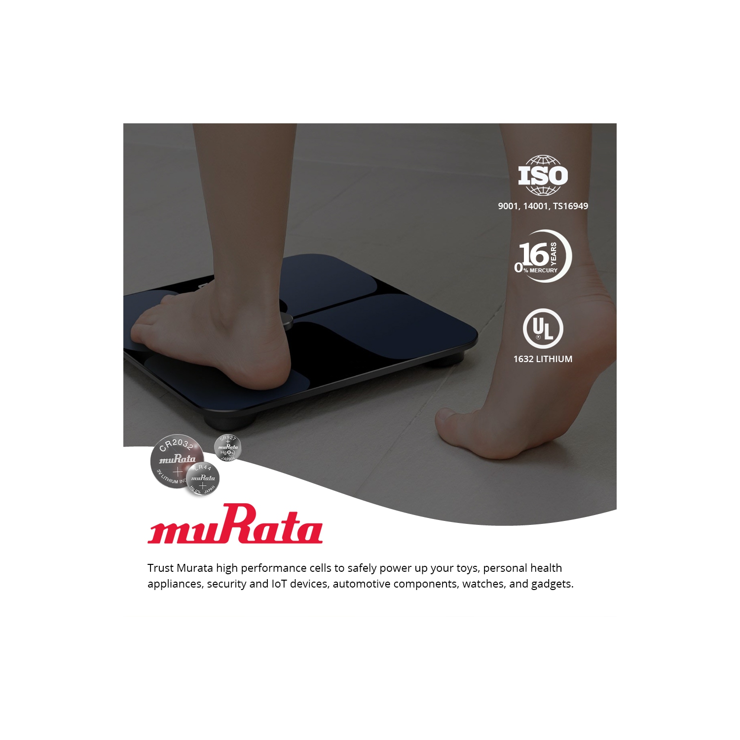 Pile bouton au lithium Murata CR1620 3&nbsp;V - remplace Sony CR1620