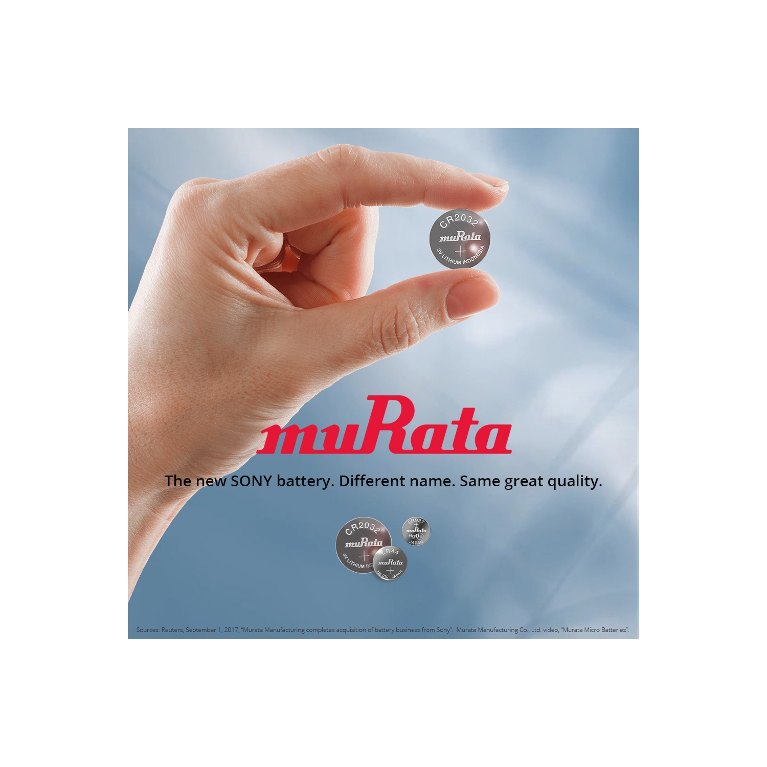 Pile bouton au lithium Murata CR1620 3&nbsp;V - remplace Sony CR1620