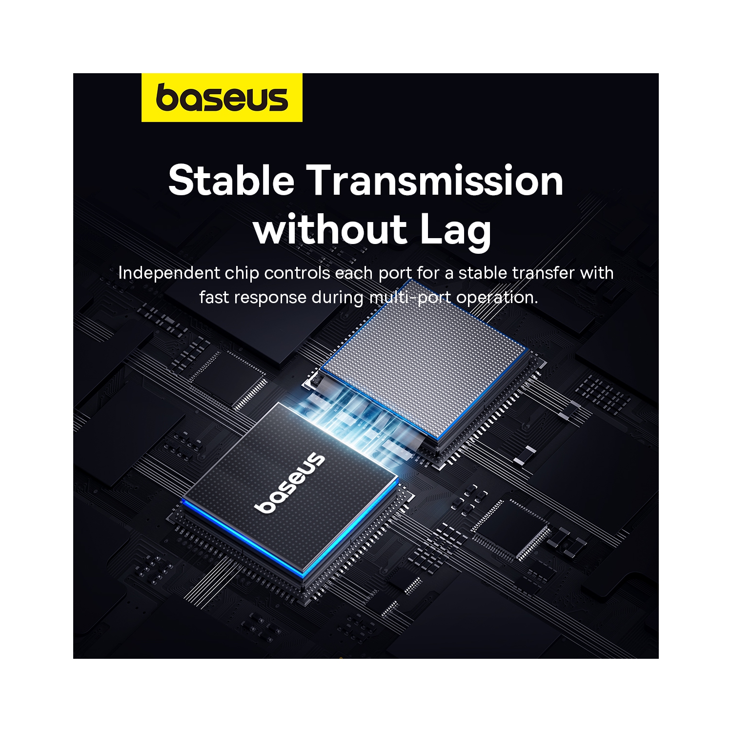 Baseus UltraJoy Series 5-Port HUB for MacBook Space Grey（Type-C to USB3.0*4+PD*1）