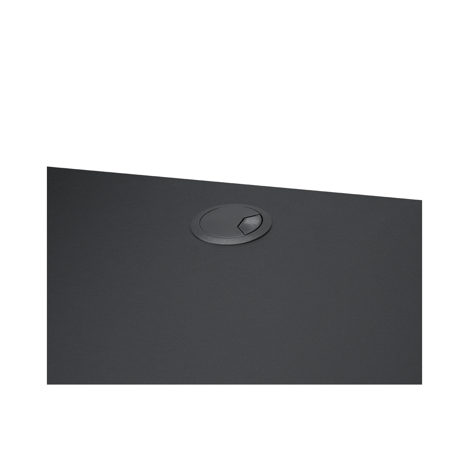 Cougar – Bureau debout à réglage électrique de 120 47,2 po avec surface givrée antirayure, passe-câble, écran ACL à hauteur réglable, conception