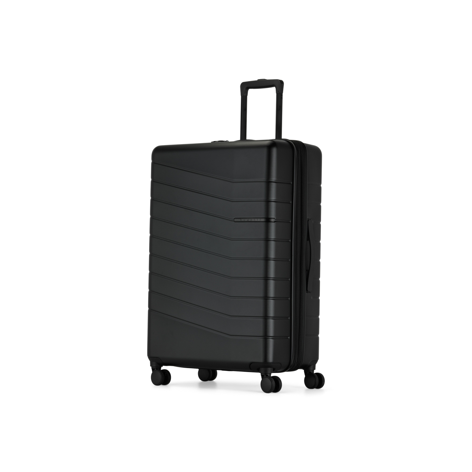 Grande valise rigide avec extension Munich de Bugatti - Noir