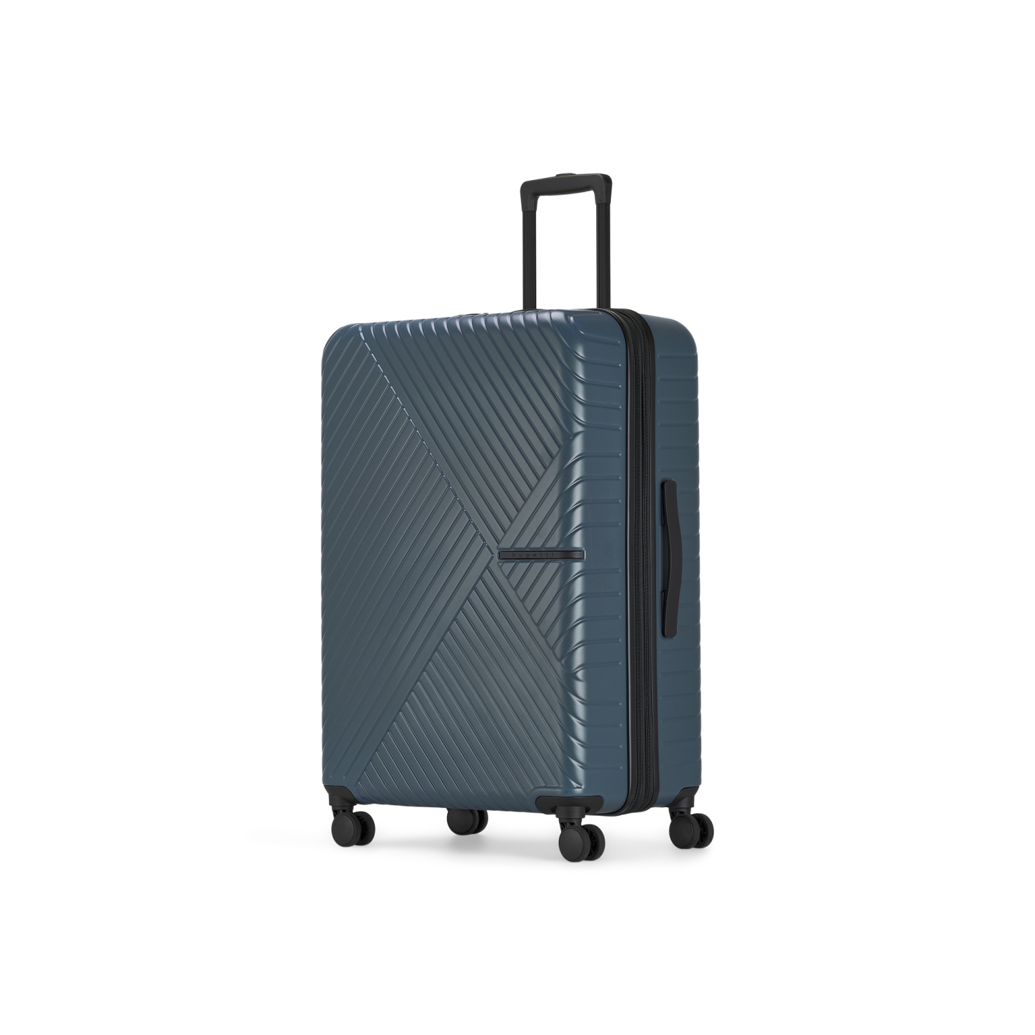 Bugatti - Berlin Hardside Large Luggage with Expansion - Blue