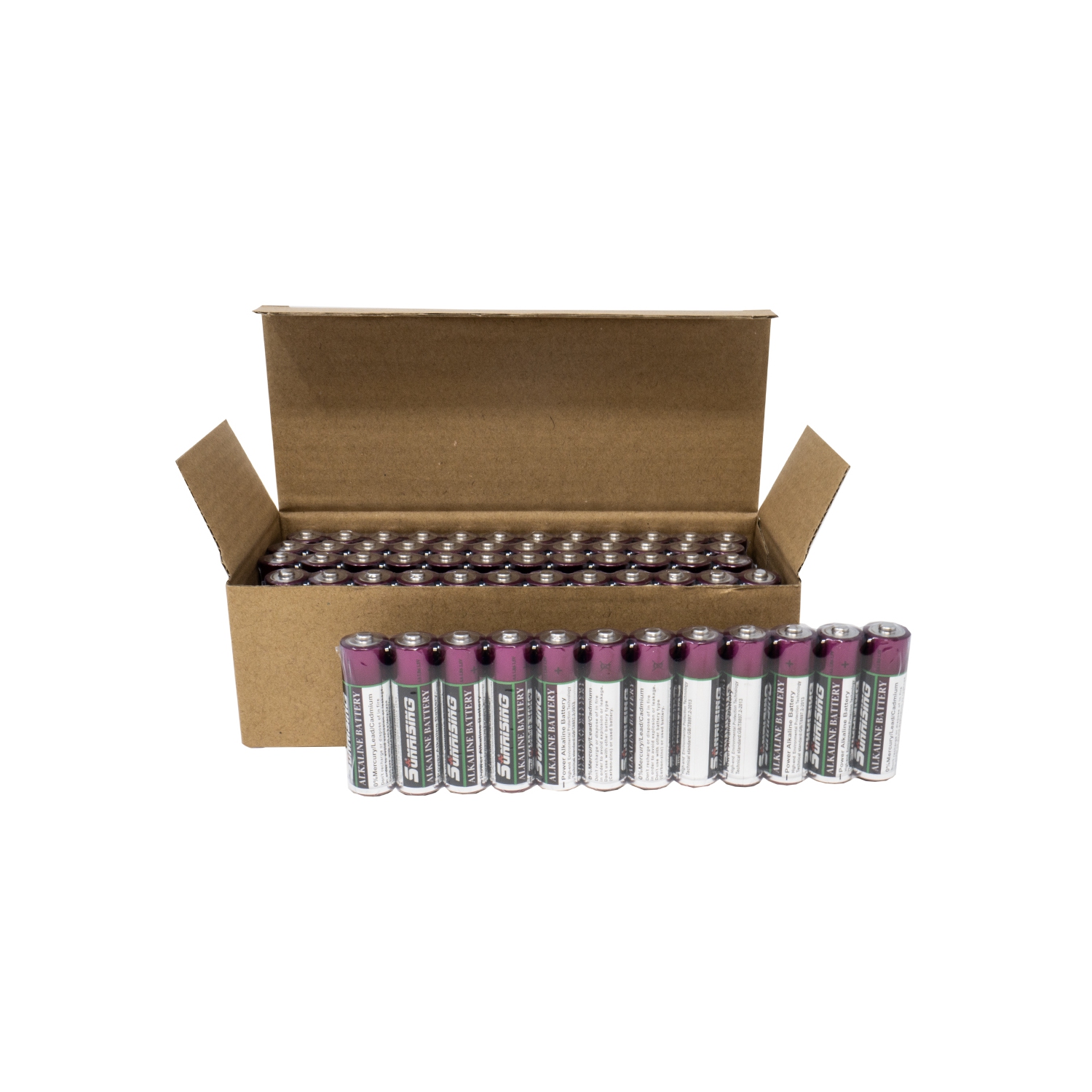 9 Volt Sunrising Alkaline Batteries