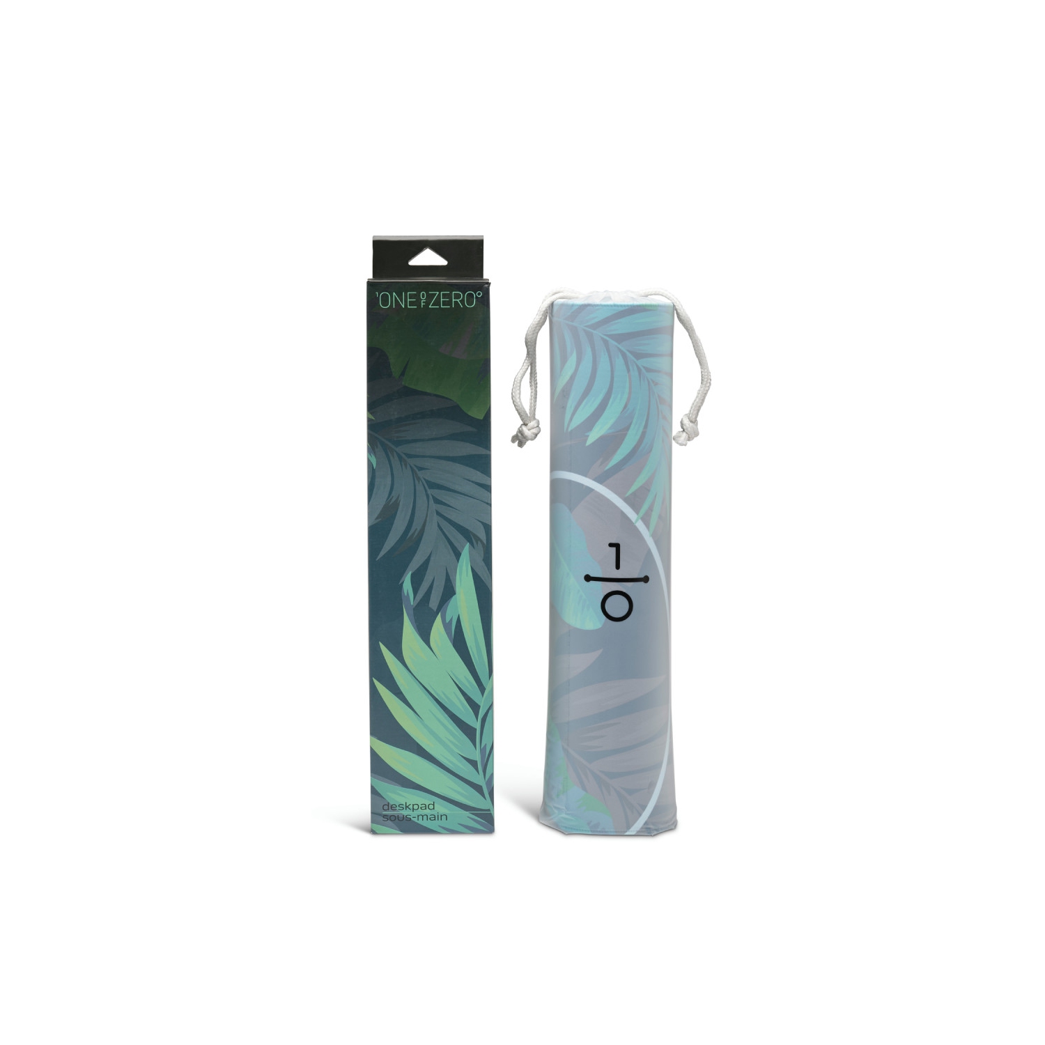 Grand sous-main haut de gamme ONEofZERO pour la maison, le bureau et le jeu, dessous en caoutchouc antidérapant sans cadre et amortissement du son,