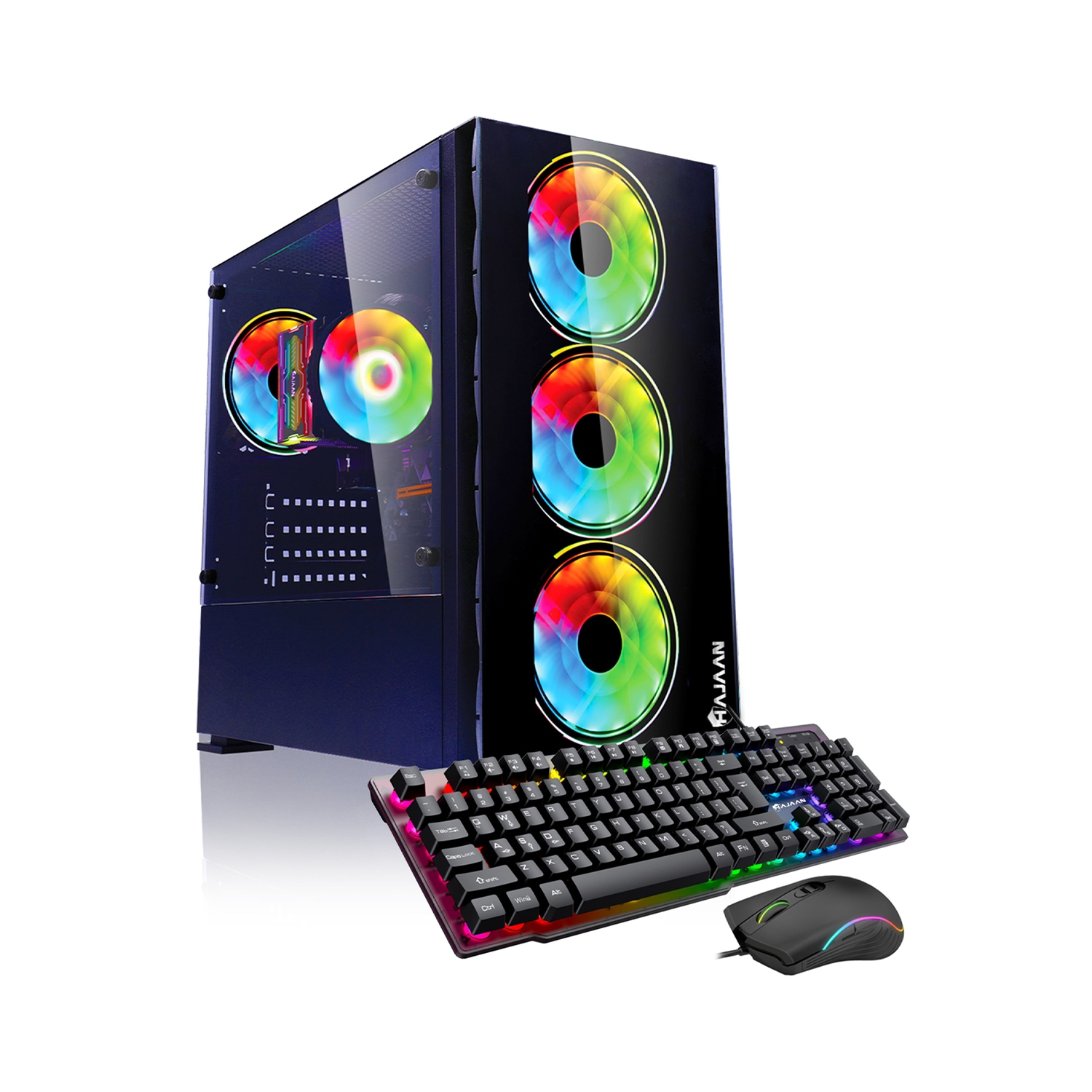 Prebuilt Gaming PC | 12th Gen Intel Core i7-12700F 12-Core Processor | GeForce RTX 5060 8GB GDDR7 Graphics | 32GB DDR4 RAM | 2TB NVMe SSD | Wi-Fi