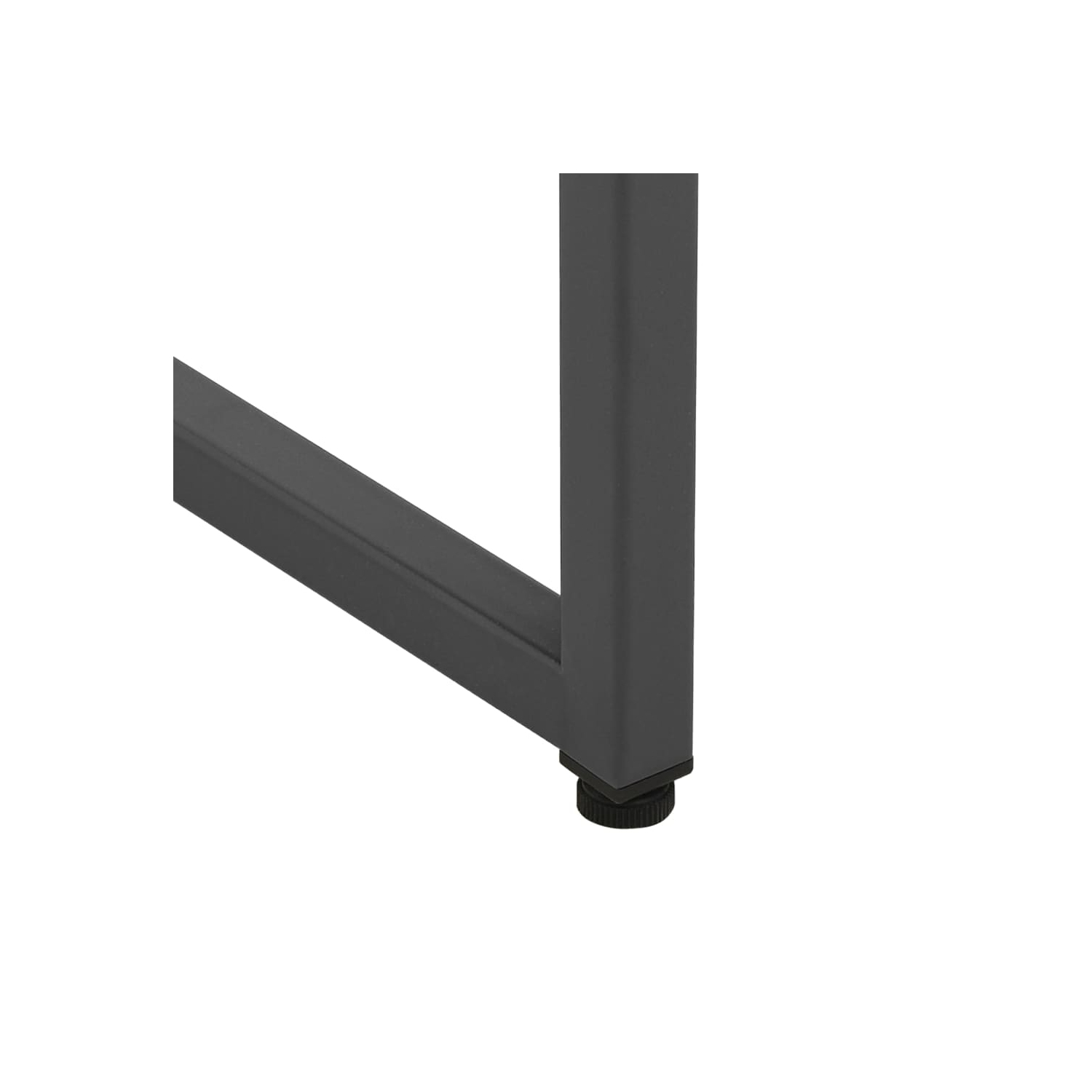 vidaXL Highboard Anthracite 80x35x135 cm Steel and Tempered Glass