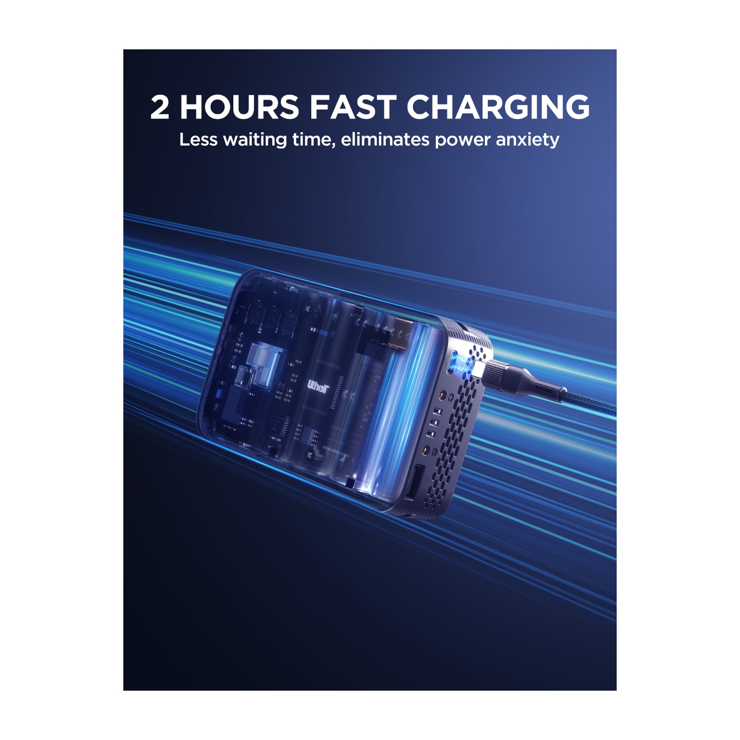 LiTHELi Battery Pack 20V, 4.0Ah Replacement Lithium Batteries U20 Power Tools and Outdoor Power Equipment