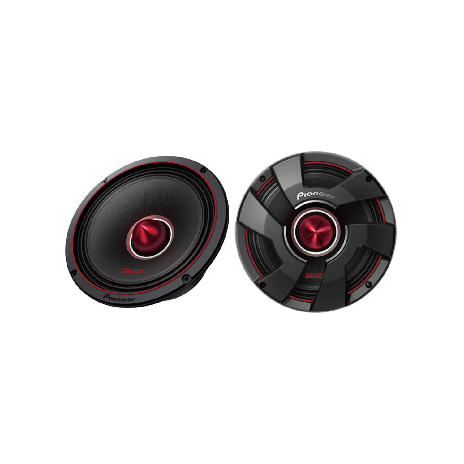Haut-parleur de graves moyen de 4 ohms série PRO TS-M801PRO 8 po 700&nbsp;W Max de Pioneer
