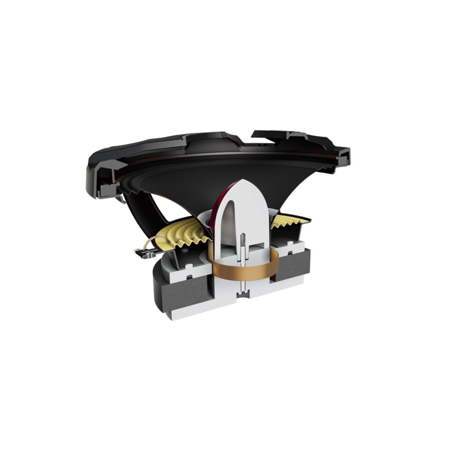 Haut-parleur de graves moyen de 4 ohms série PRO TS-M801PRO 8 po 700&nbsp;W Max de Pioneer