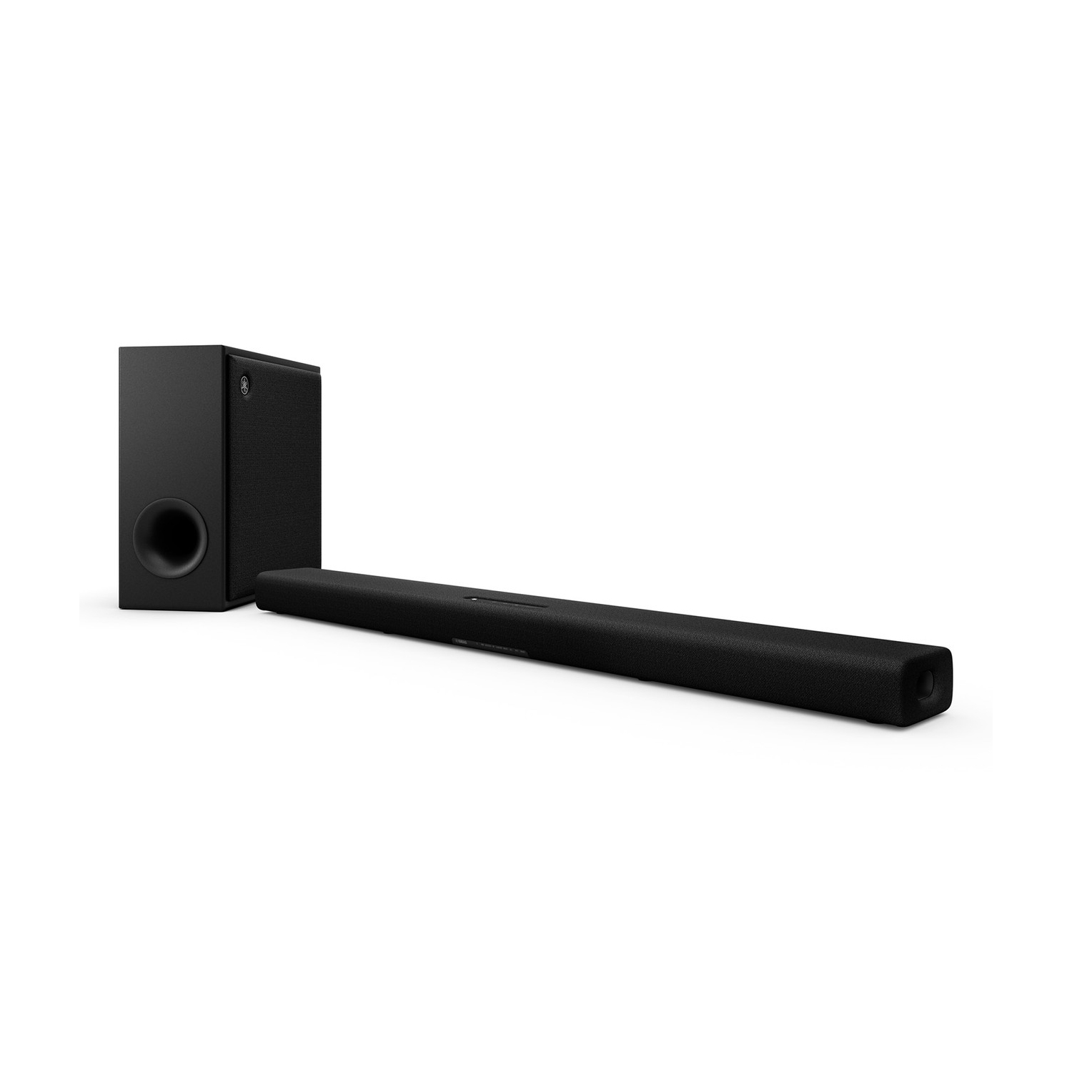 Yamaha - SR-X50ABL DOLBY ATMOS® enabled Sound Bar with wireless subwoofer- Black