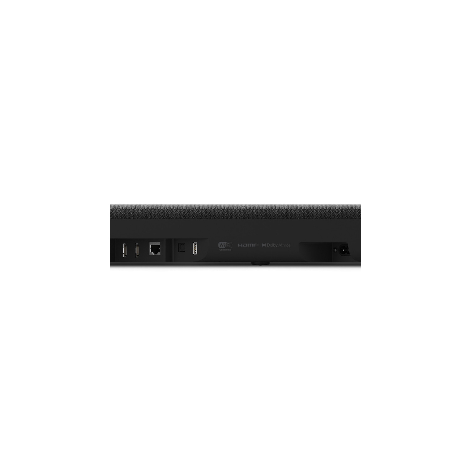 Yamaha - SR-X50ABL DOLBY ATMOS® enabled Sound Bar with wireless subwoofer- Black