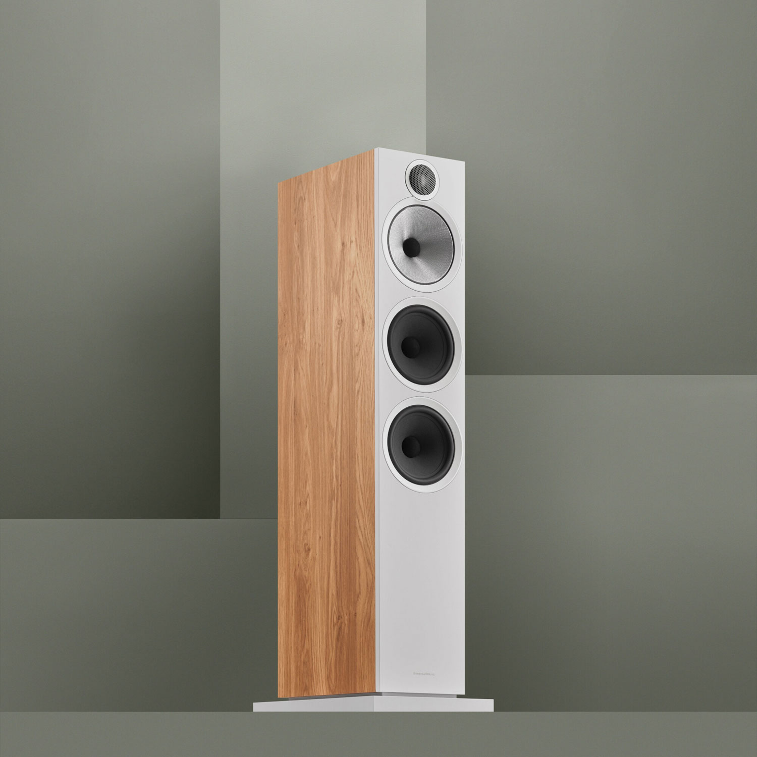 Bowers & Wilkins 603 S3 Tower Speaker - Single - Oak