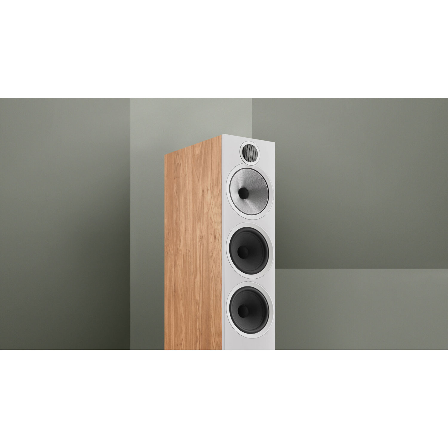 Bowers & Wilkins 603 S3 Tower Speaker - Single - Oak