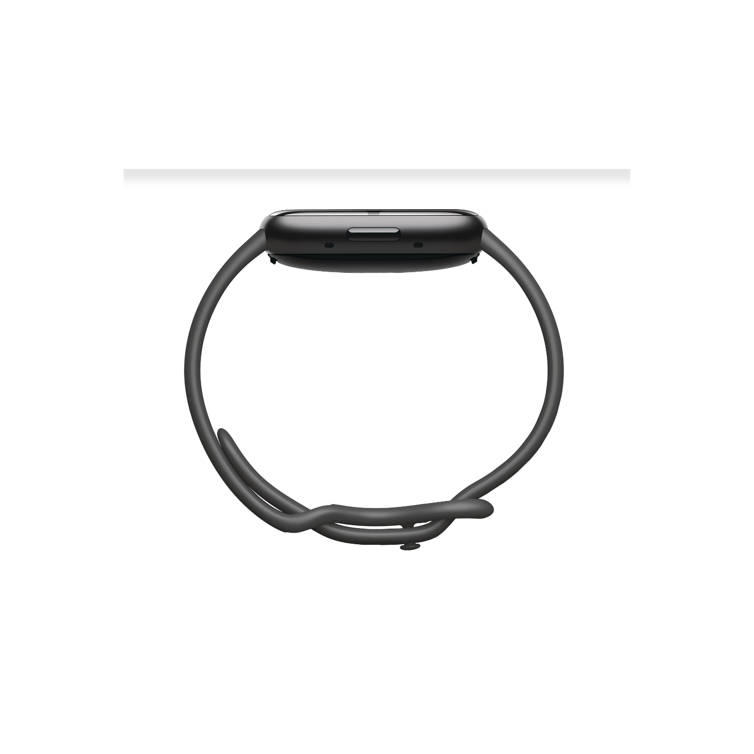 Remis à neuf : montre intelligente Sense 2 de Fitbit, graphite, bracelet gris ombragé