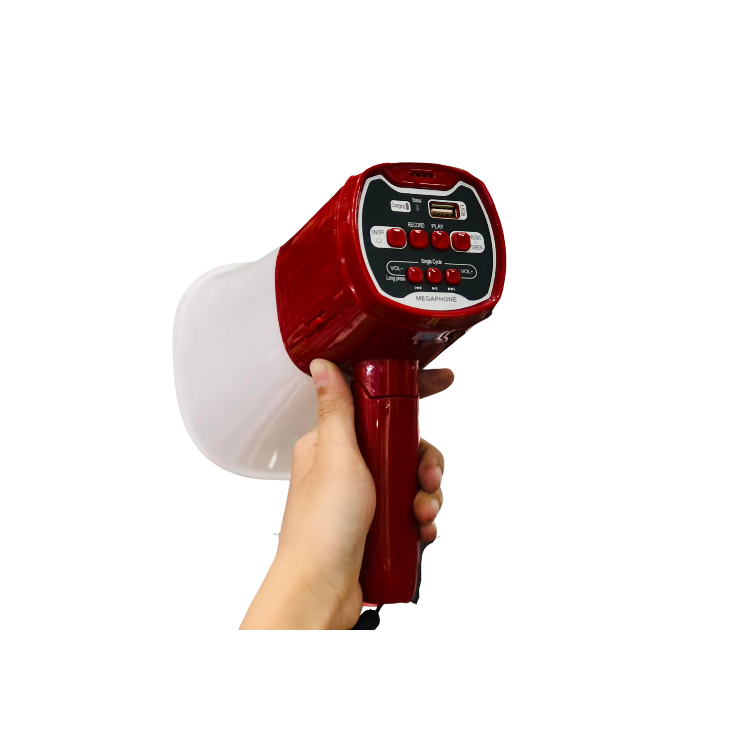 MP8618 mégaphone de haut-parleur portatif