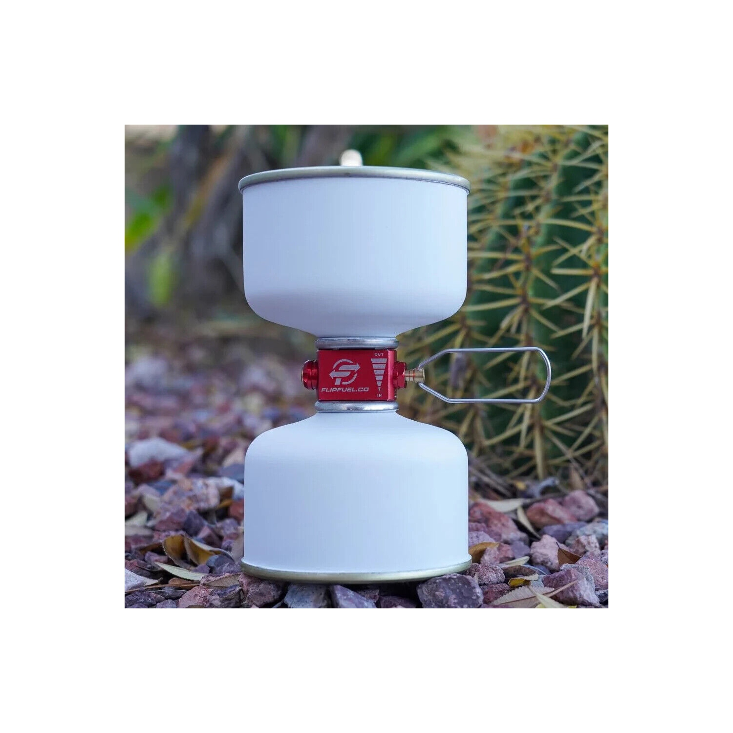 VANNE DE TRANSFERT D'ISOBUTANE FLIPFUEL | dispositif de transfert de réservoir d'isobutane de gaz de poêle