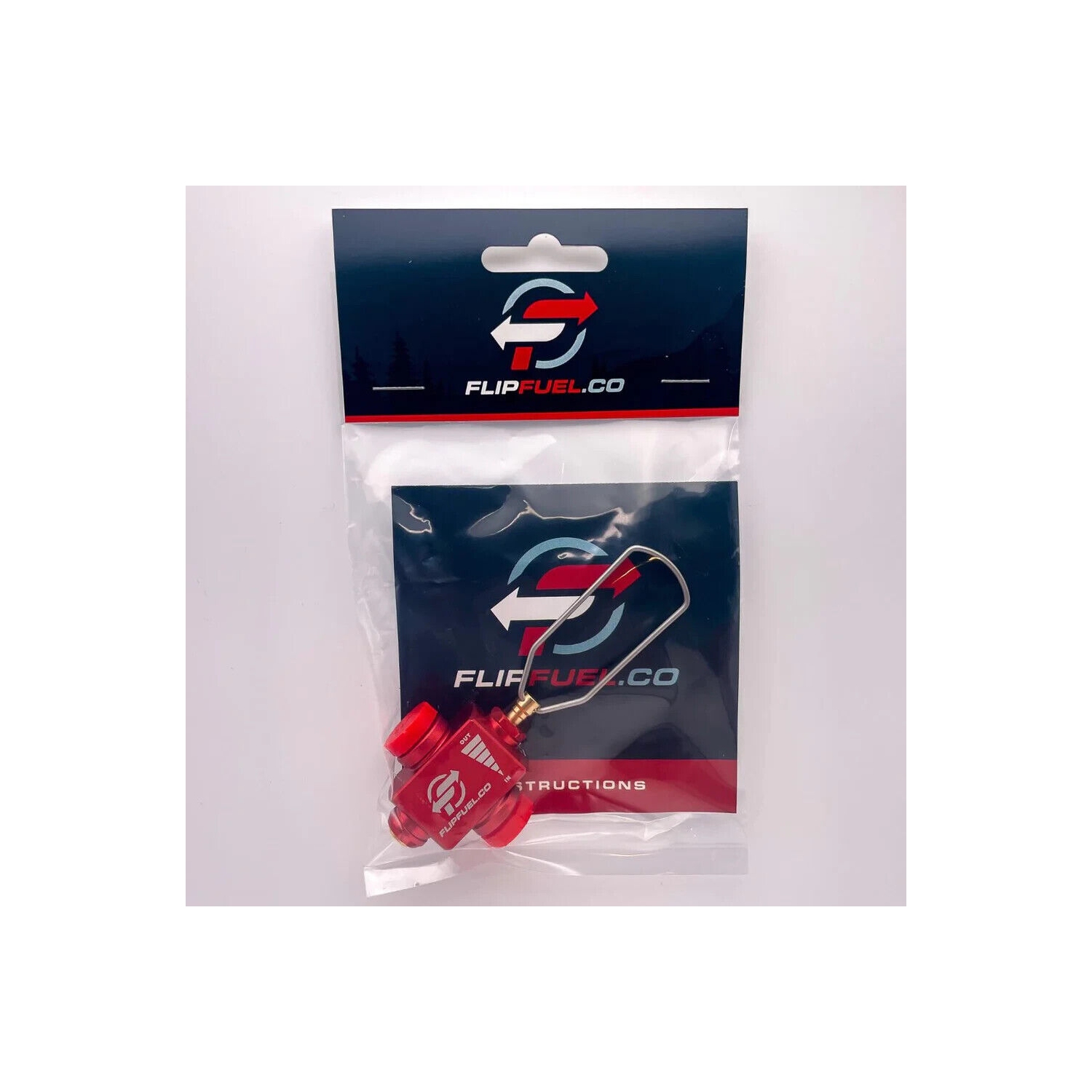 VANNE DE TRANSFERT D'ISOBUTANE FLIPFUEL | dispositif de transfert de réservoir d'isobutane de gaz de poêle