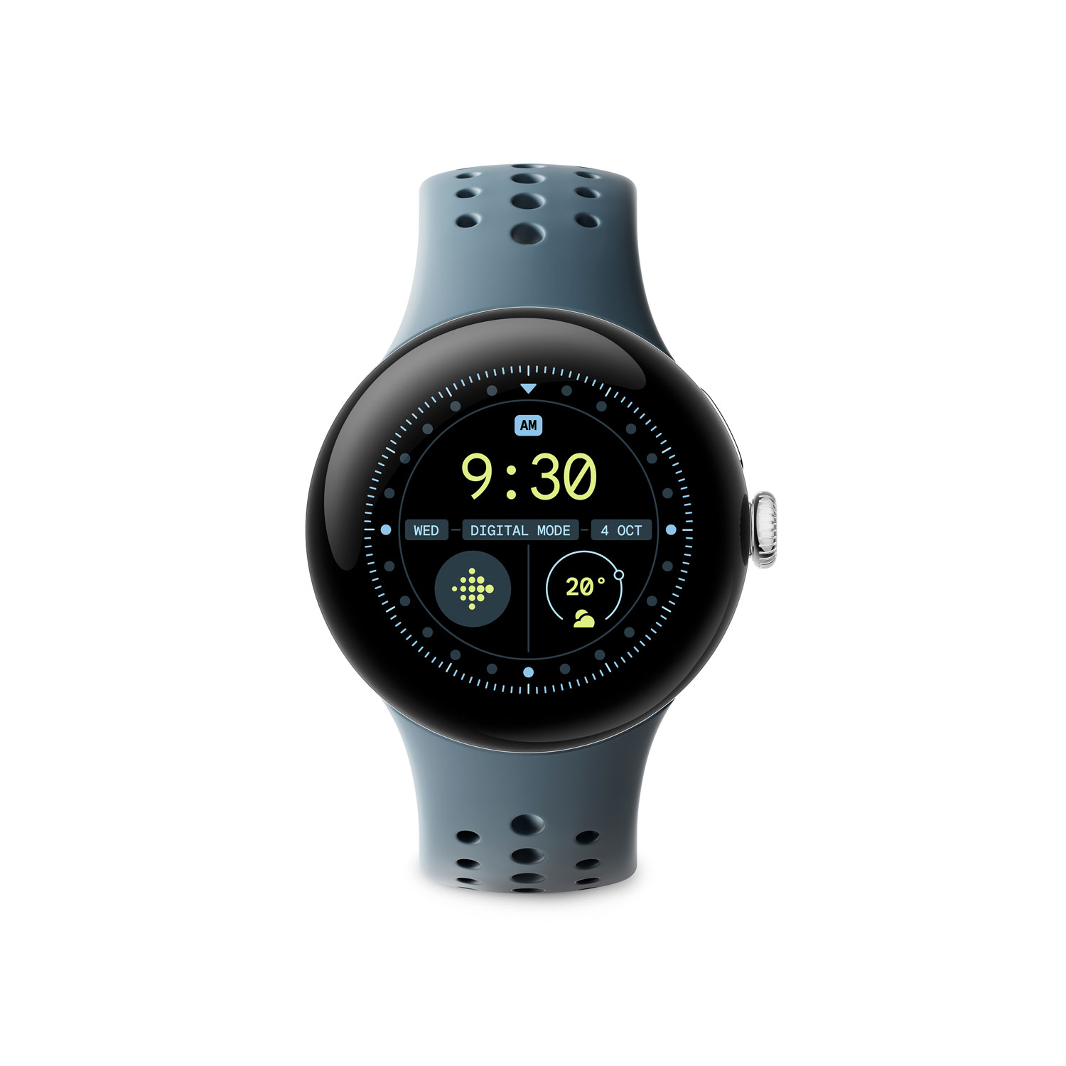 Google Pixel Watch 2 Sport Band - Moondust - Large